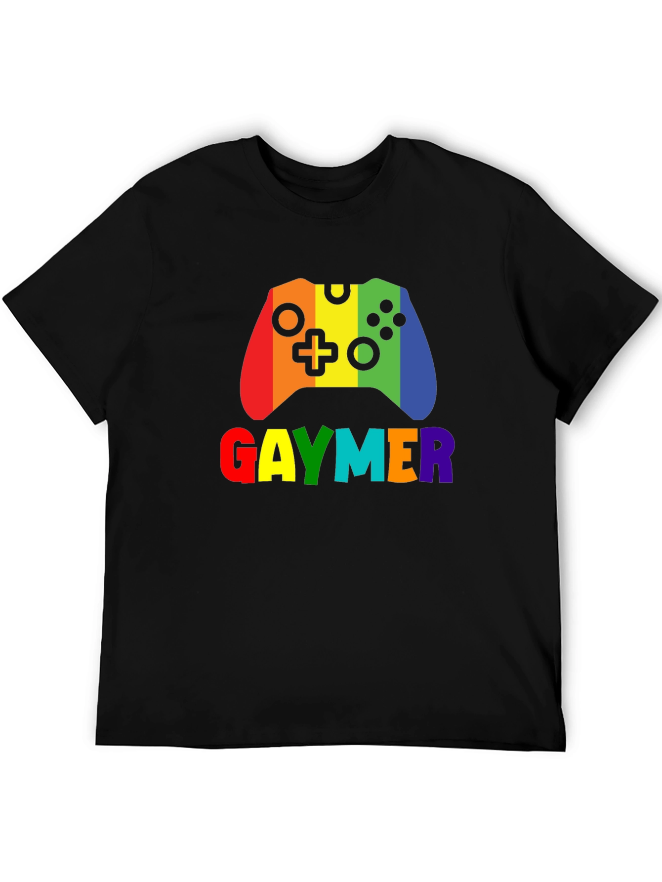 Gaymer Rainbow Graphic T-Shirt