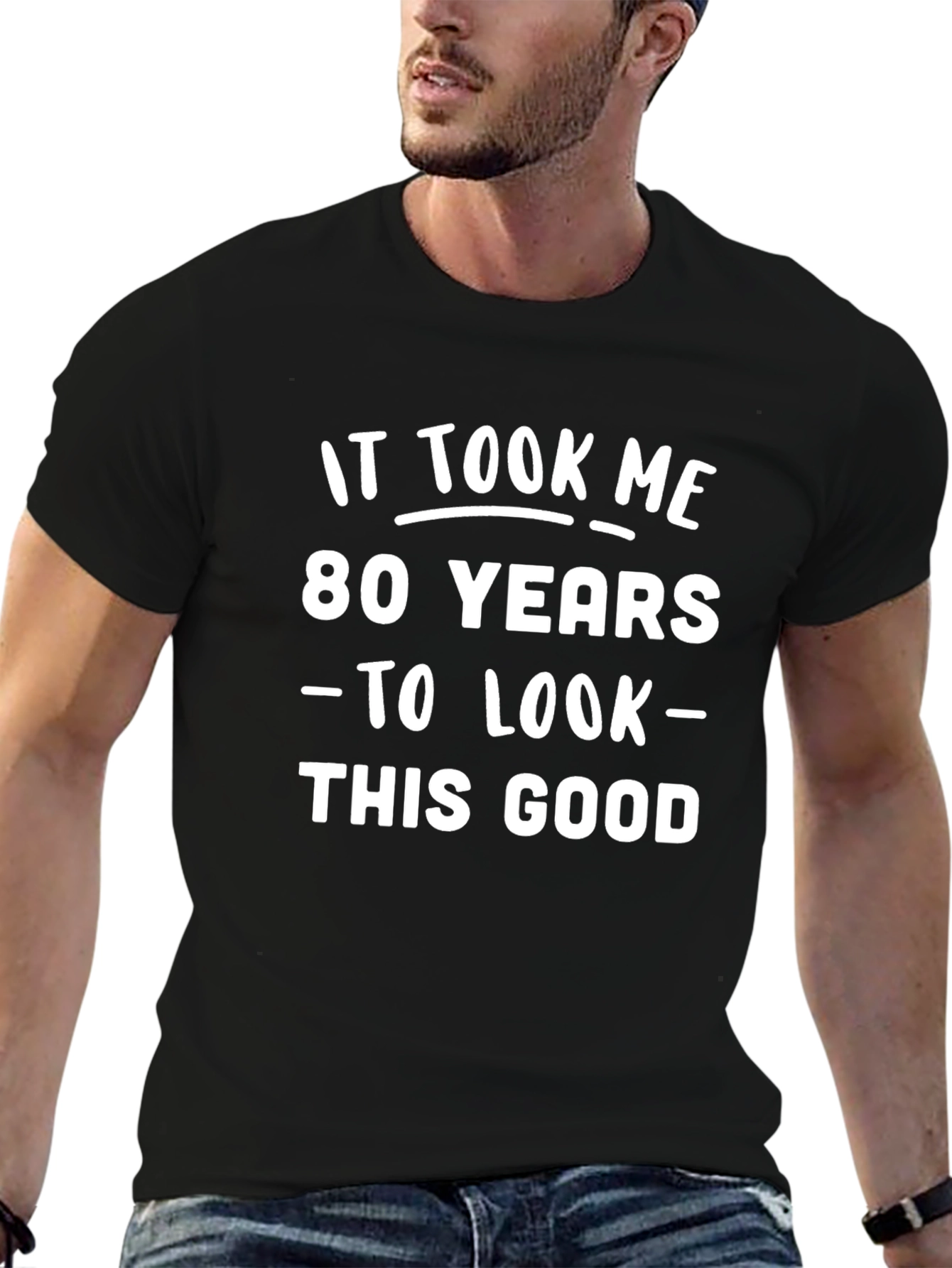 80th Birthday T-Shirt Funny Sarcastic