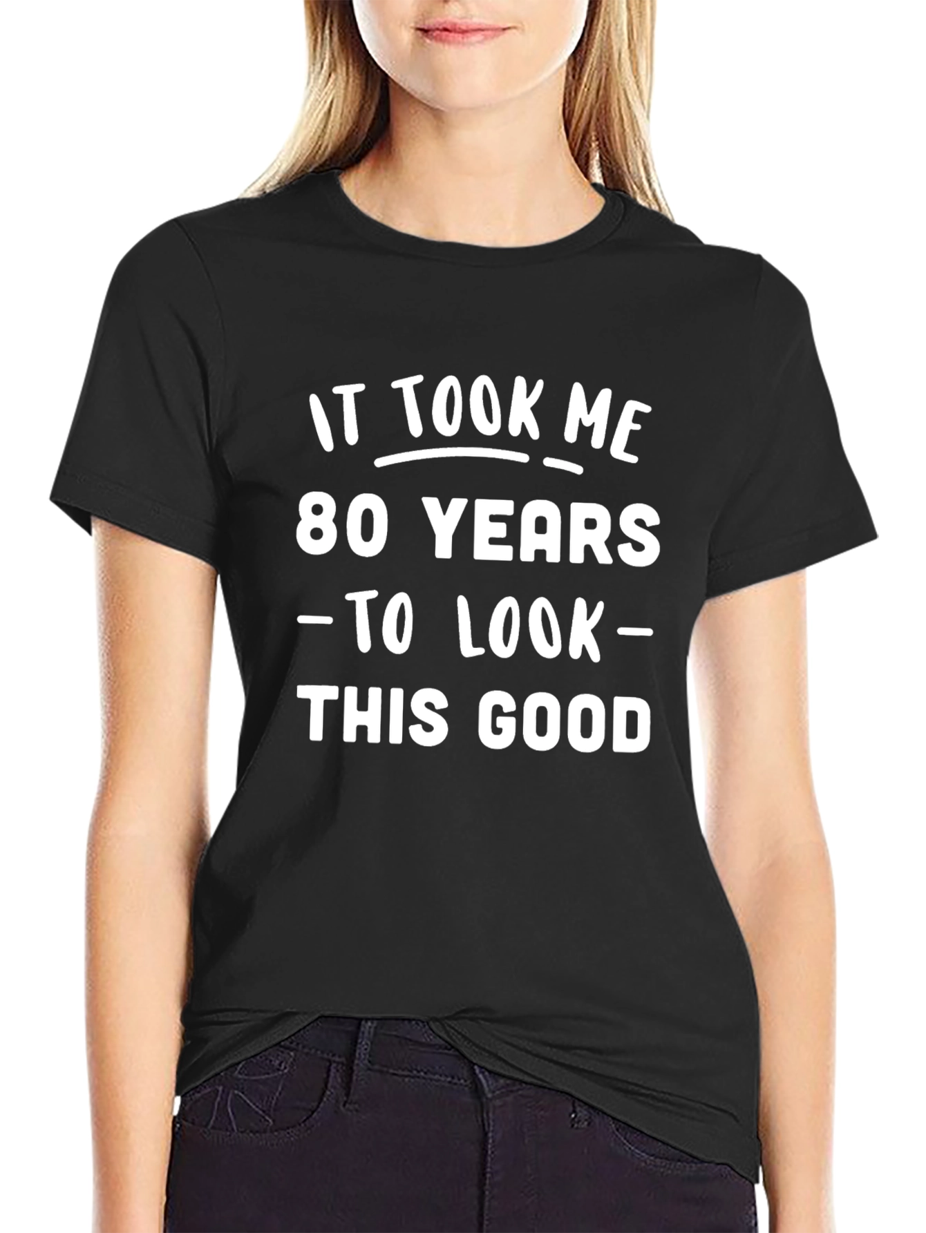 80th Birthday T-Shirt Funny Sarcastic