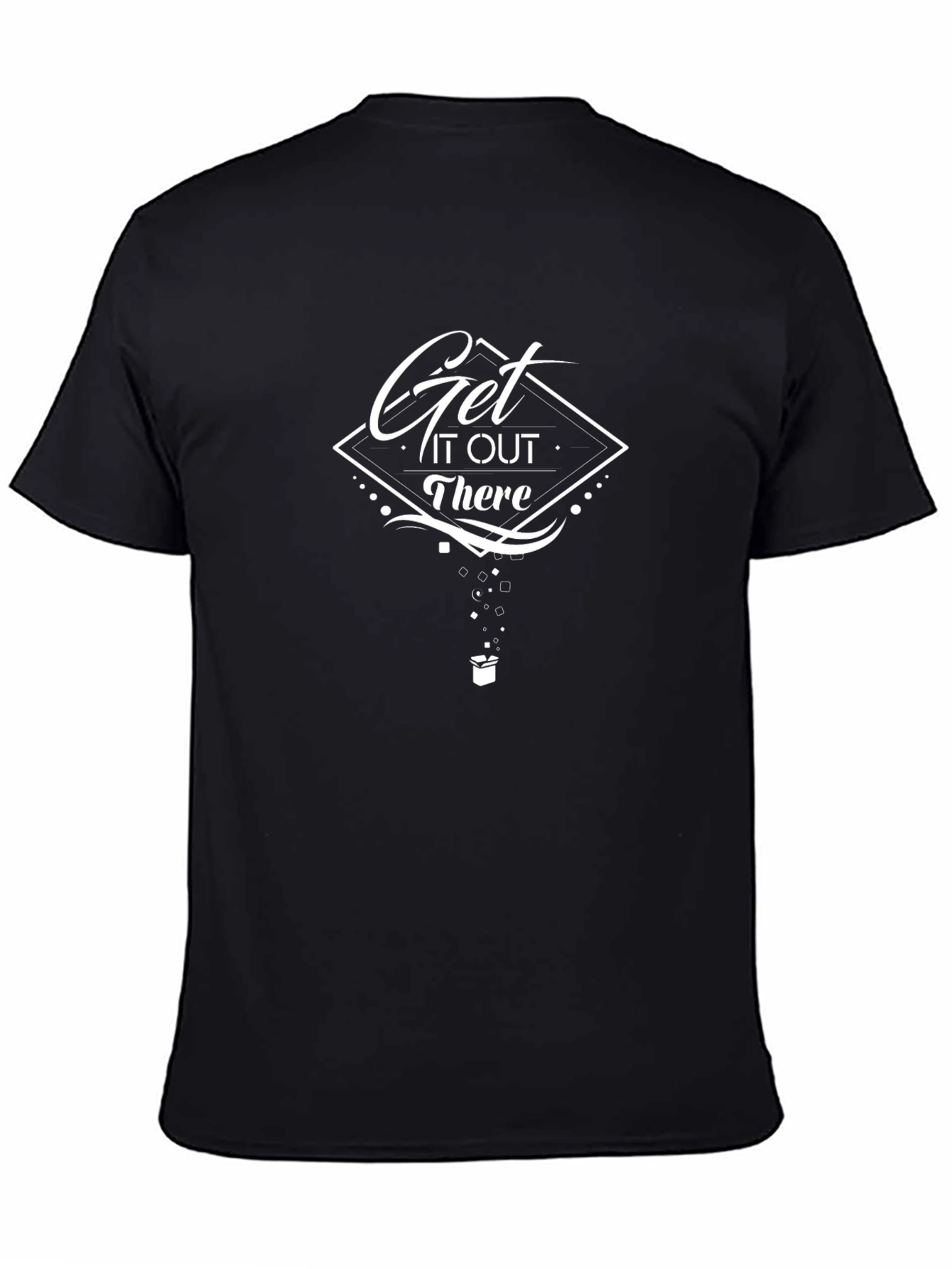 Get It Out There Graphic Tee - Black