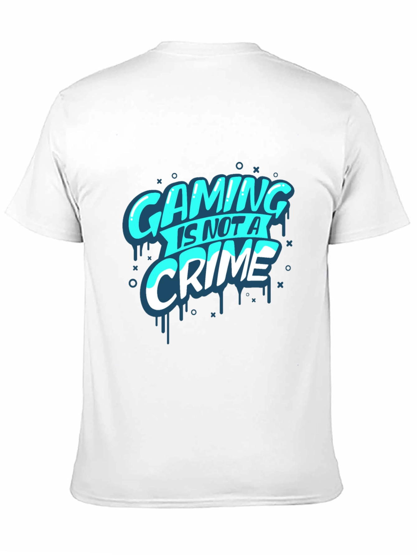 Gaming is Not a Crime T-Shirt - Gamer Tee
