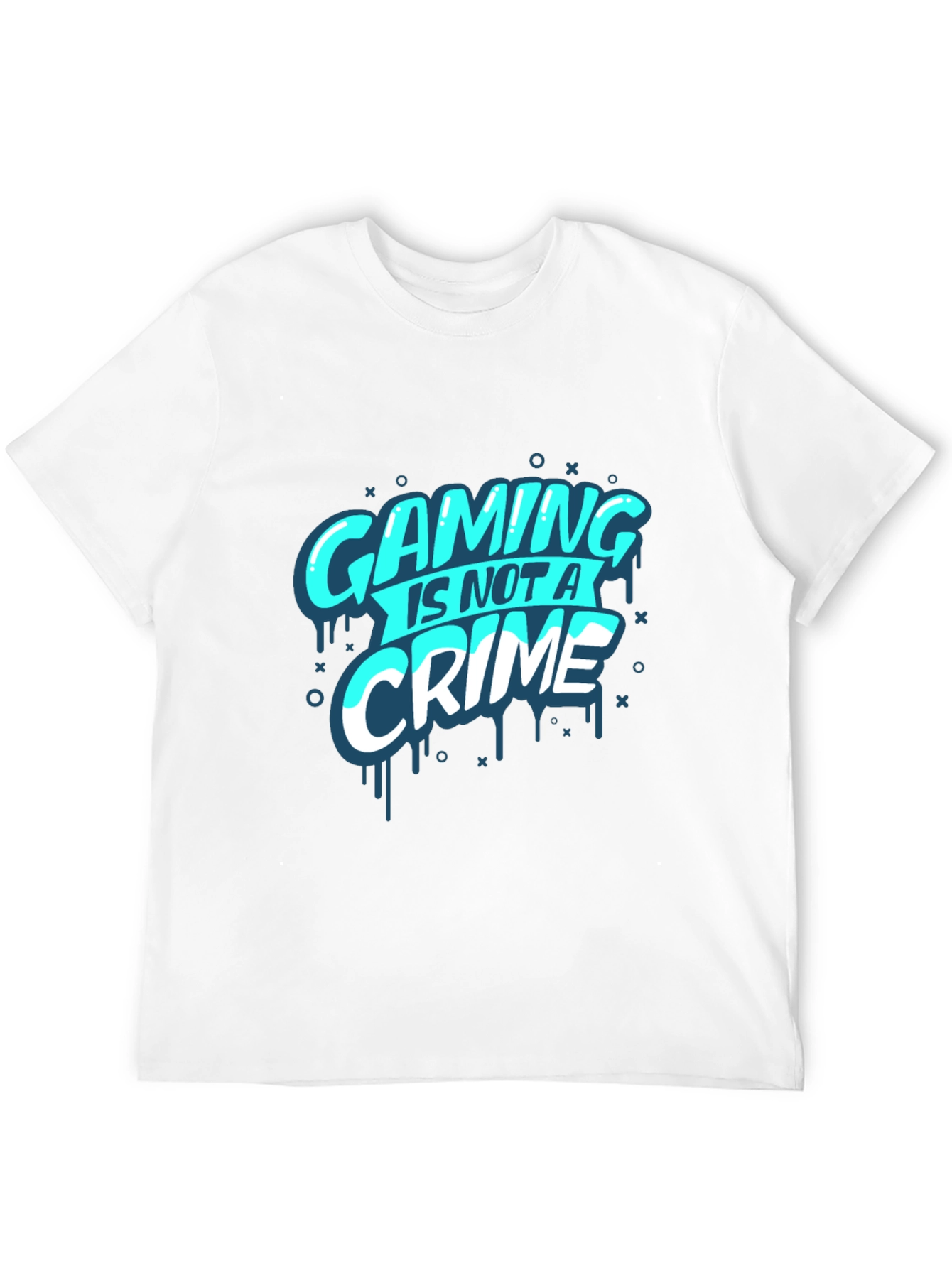 Gaming is Not a Crime T-Shirt - Gamer Tee