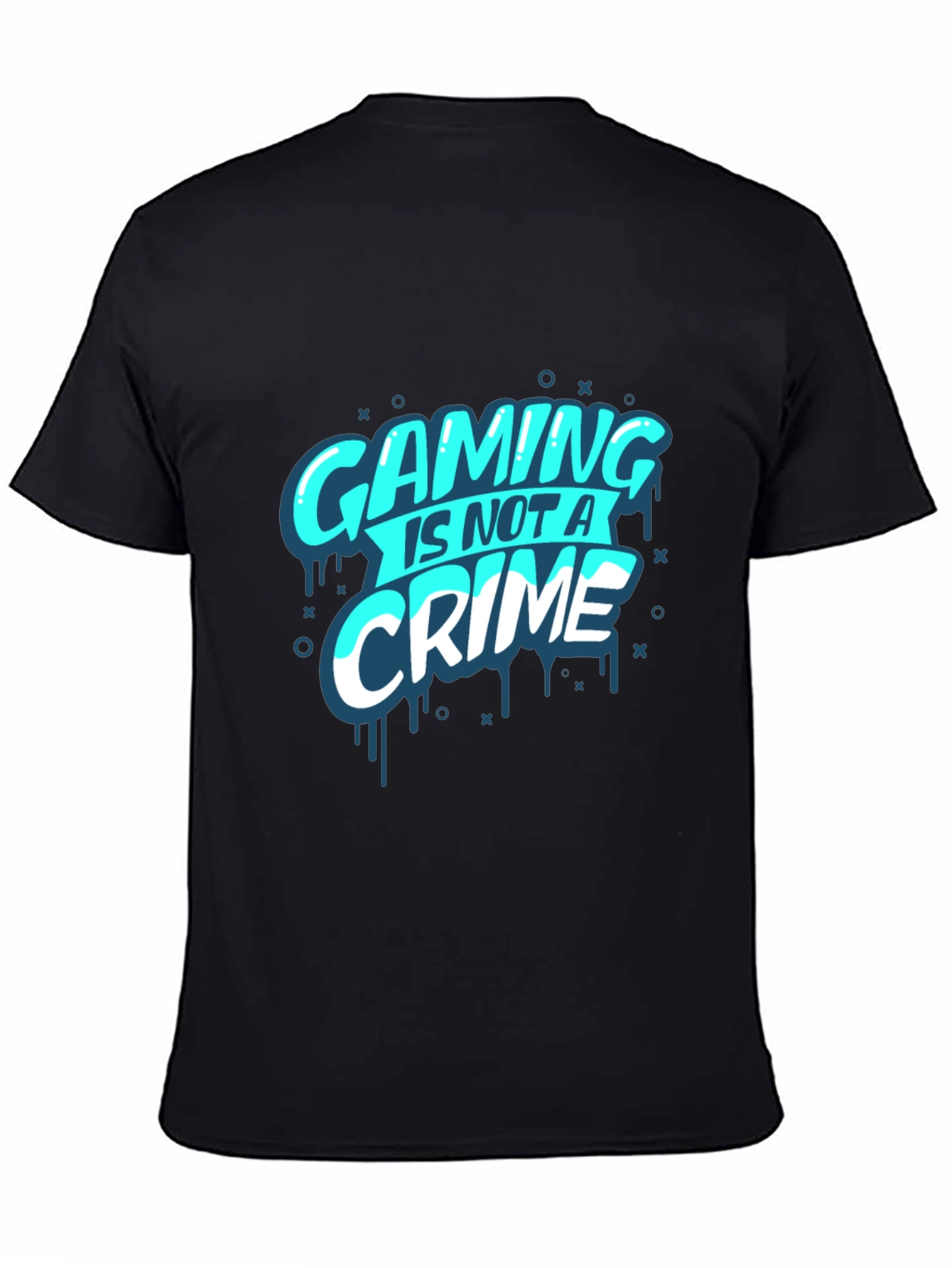 Gaming is Not a Crime T-Shirt - Gamer Tee