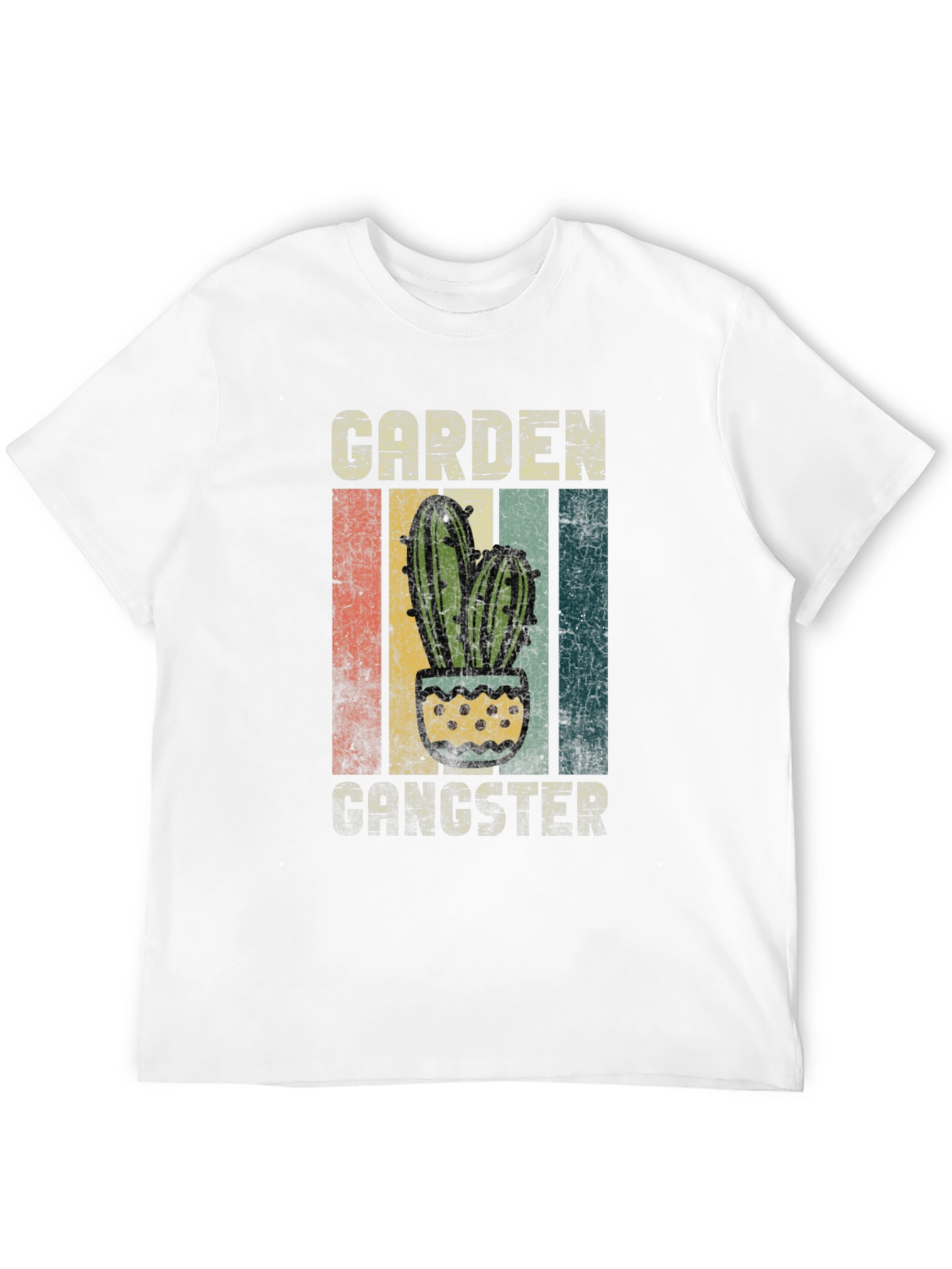 Garden Gangster Cactus Graphic T-Shirt