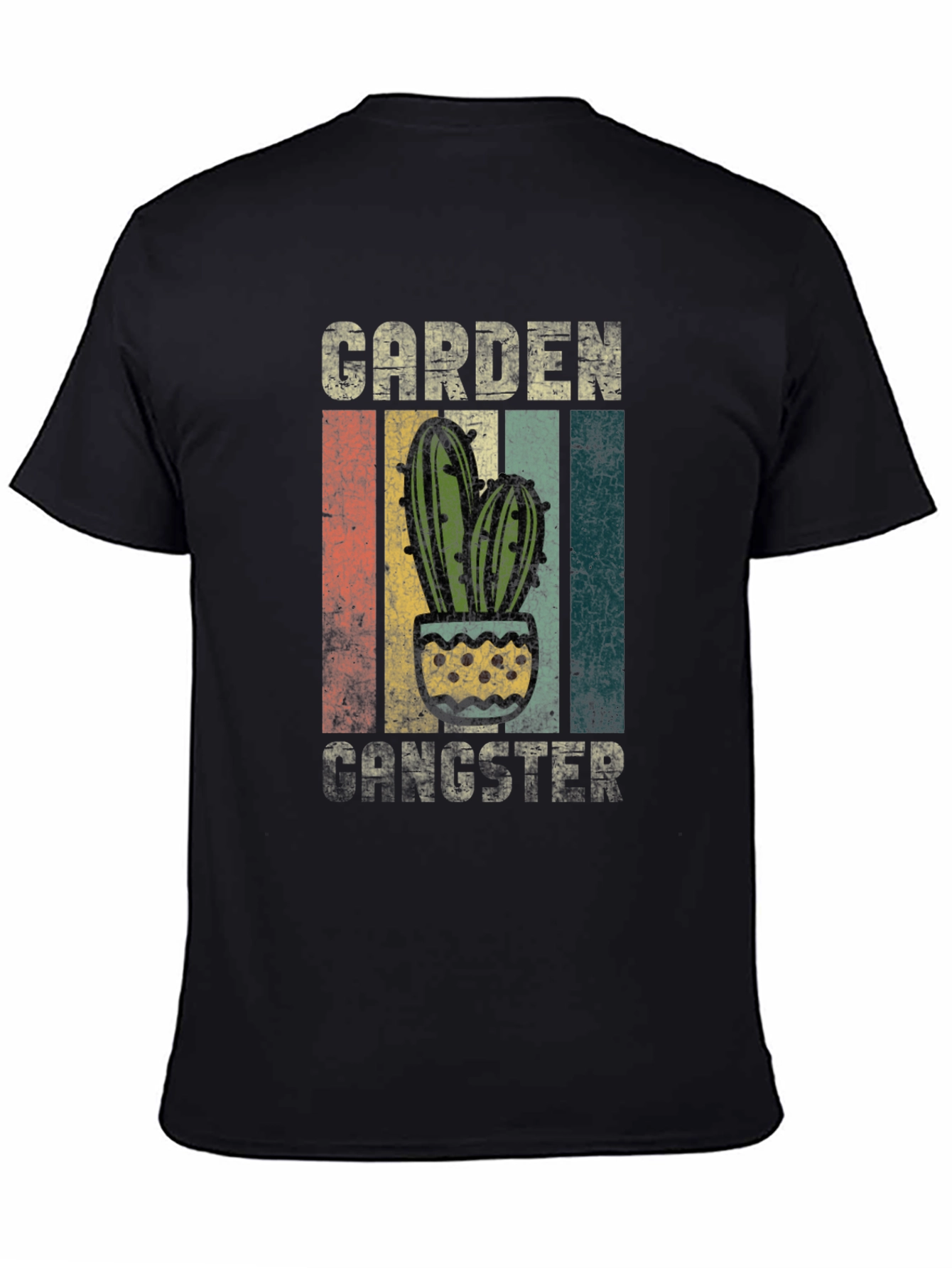 Garden Gangster Cactus Graphic T-Shirt