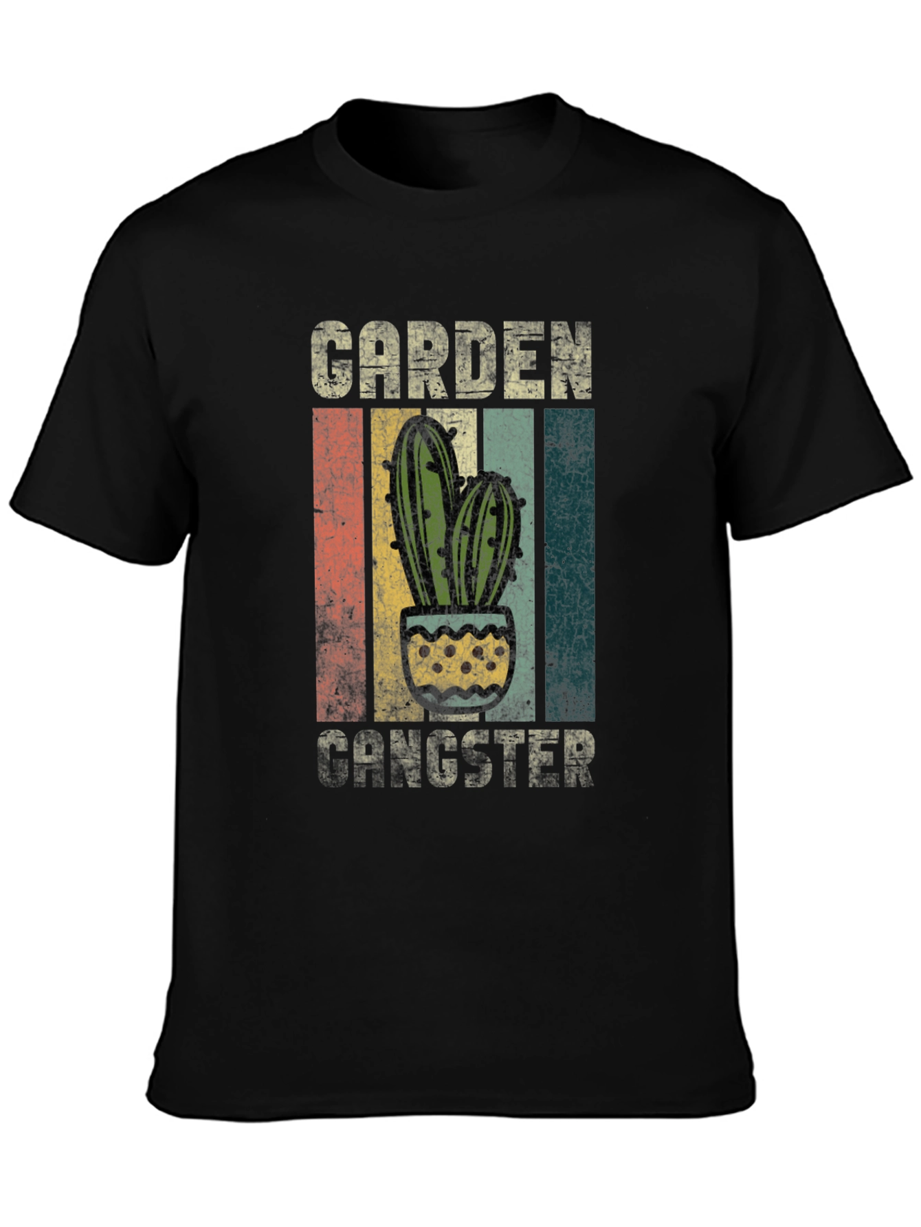 Garden Gangster Cactus Graphic T-Shirt