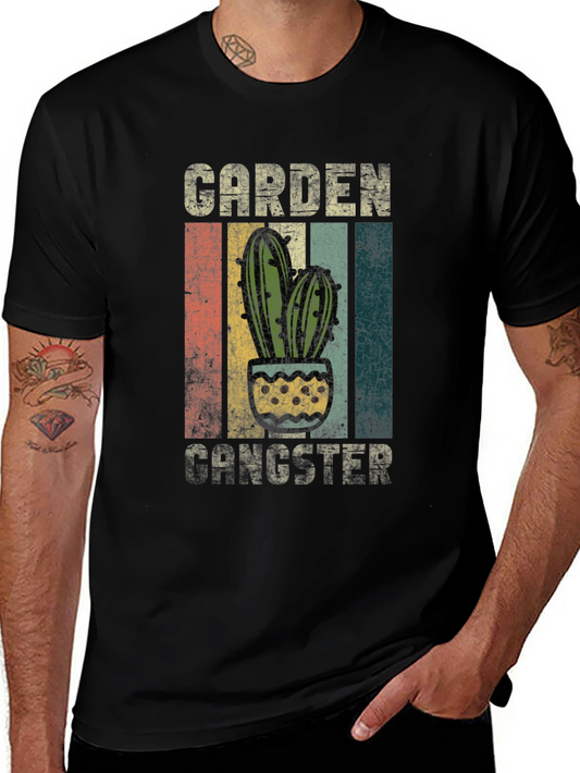 Garden Gangster Cactus Graphic T-Shirt