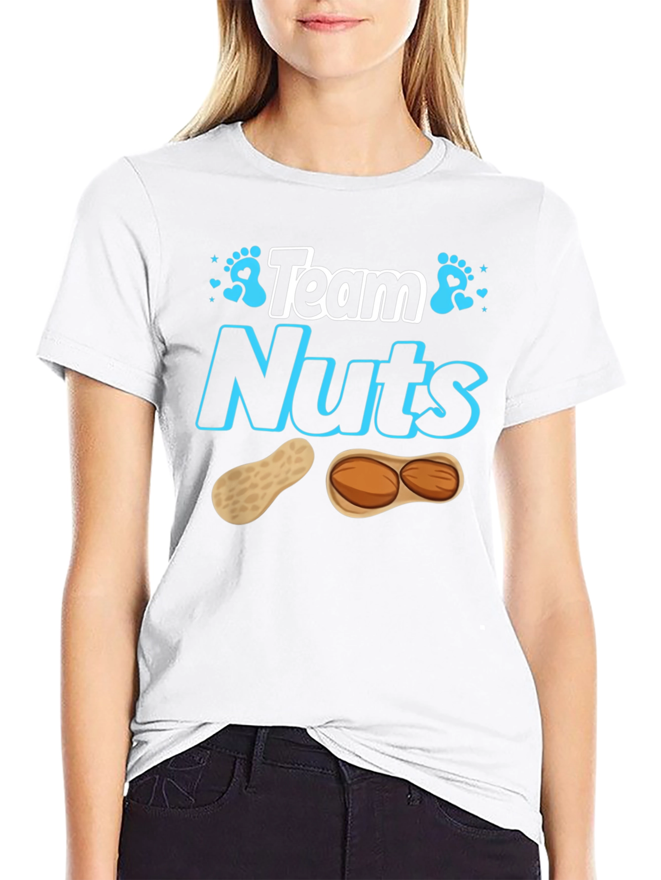 Team Nuts T-Shirt: Baby Gender Reveal
