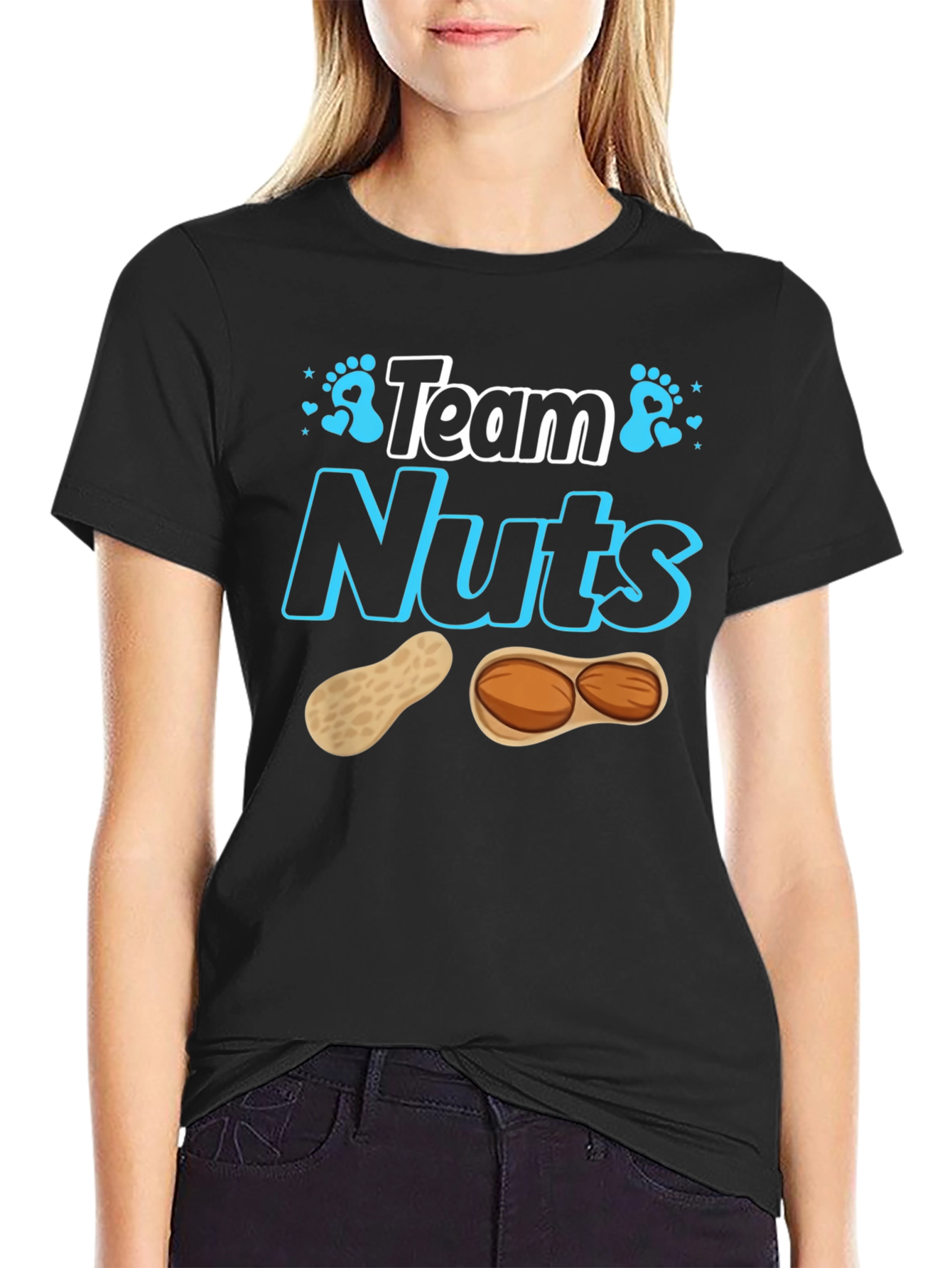 Team Nuts T-Shirt: Baby Gender Reveal