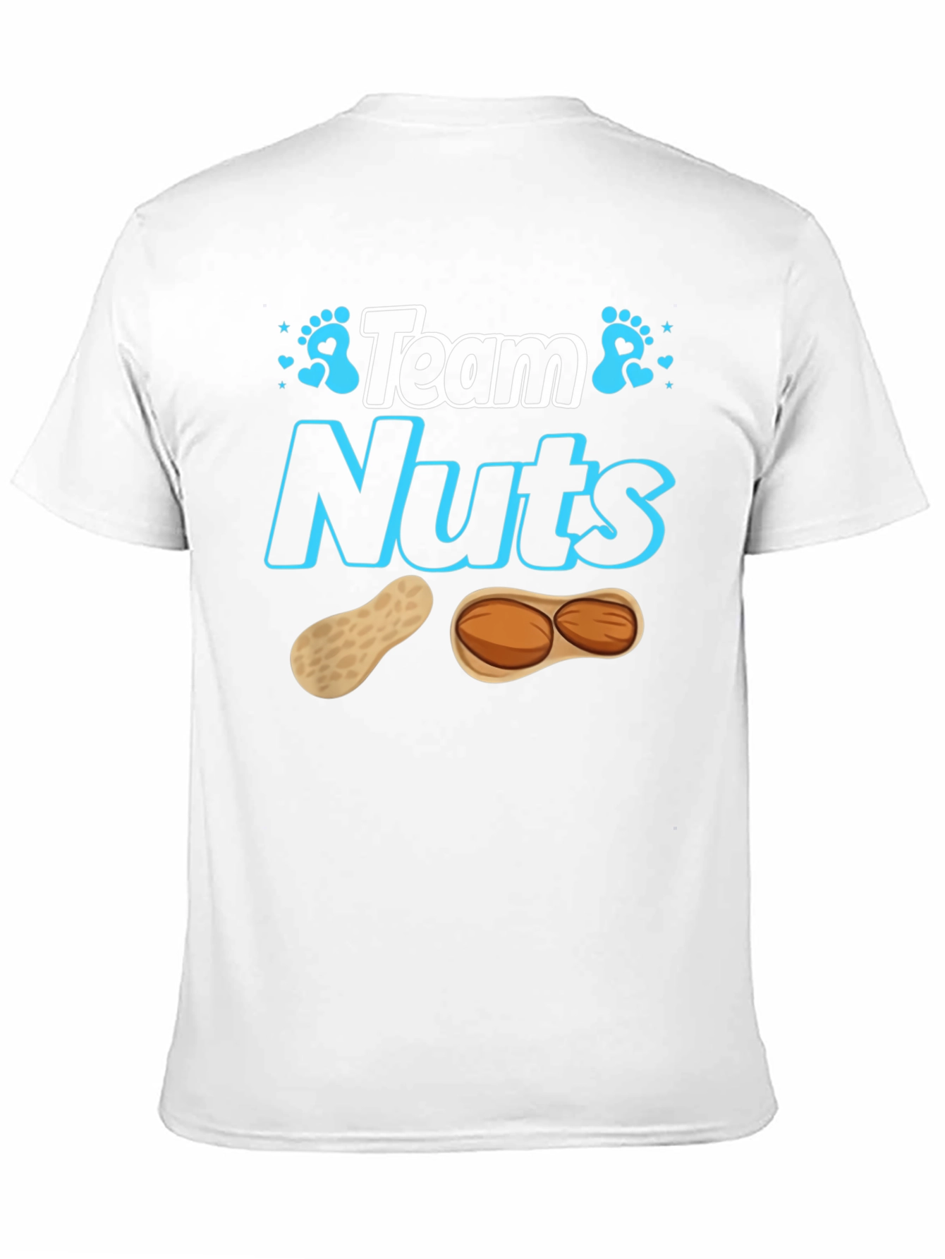 Team Nuts T-Shirt: Baby Gender Reveal