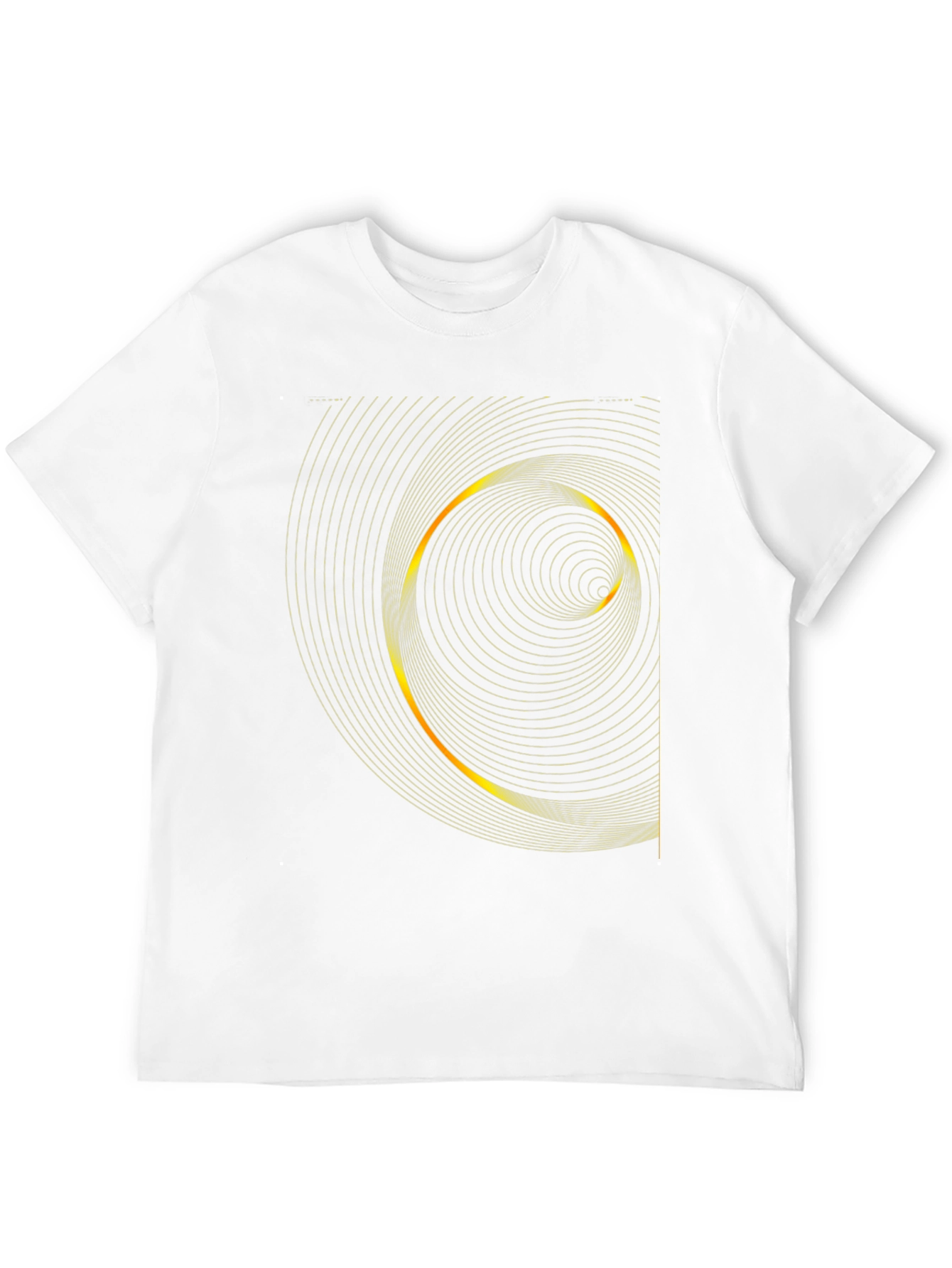 Geometric Spiral Graphic Tee