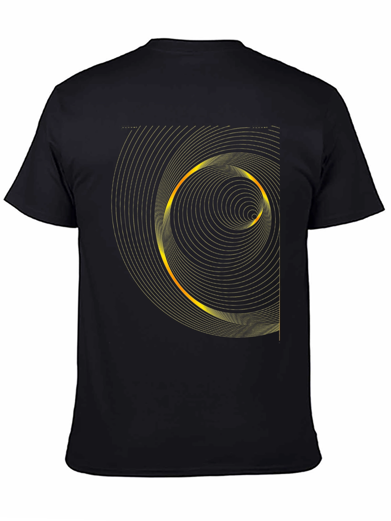 Geometric Spiral Graphic Tee