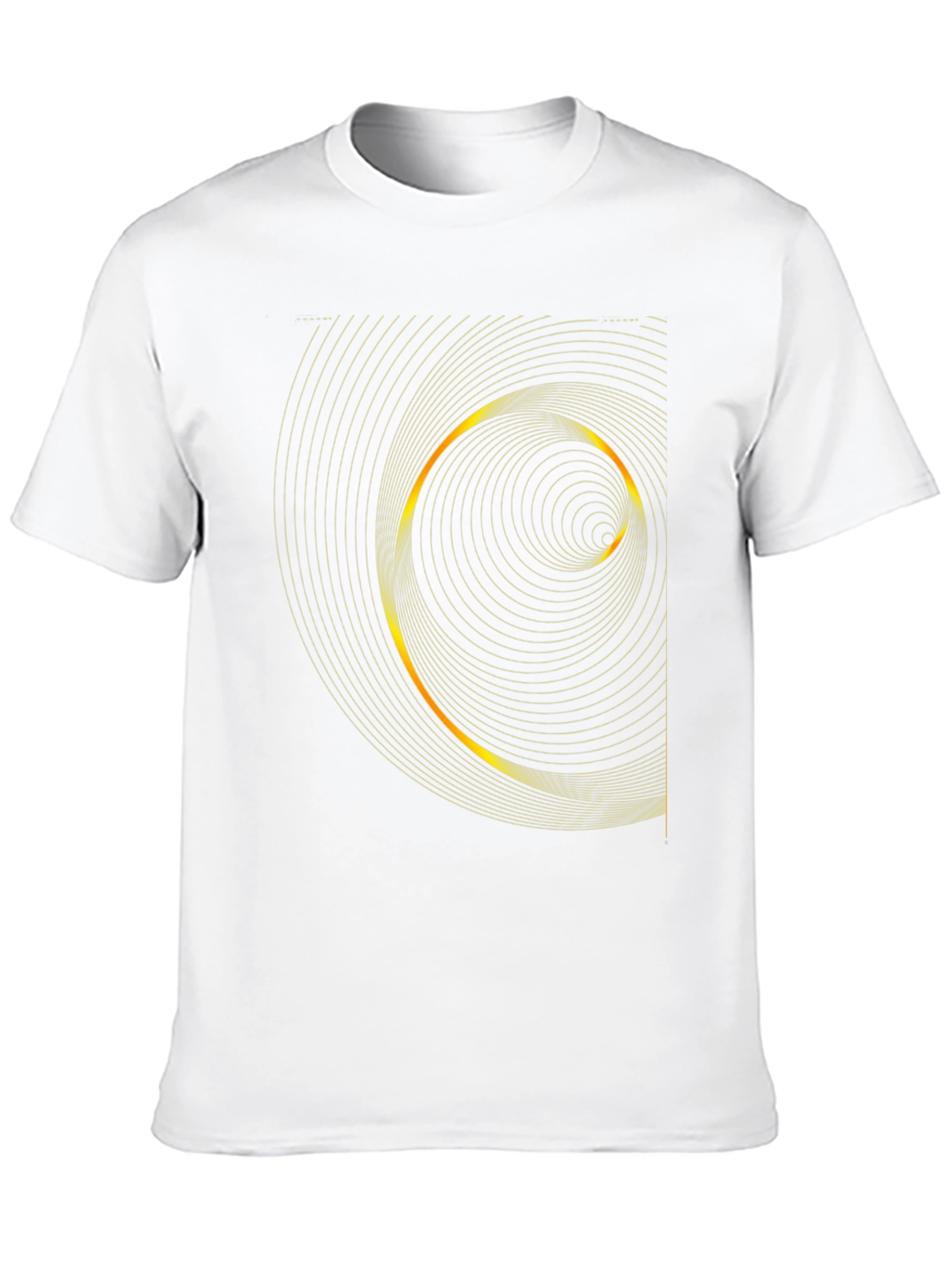 Geometric Spiral Graphic Tee