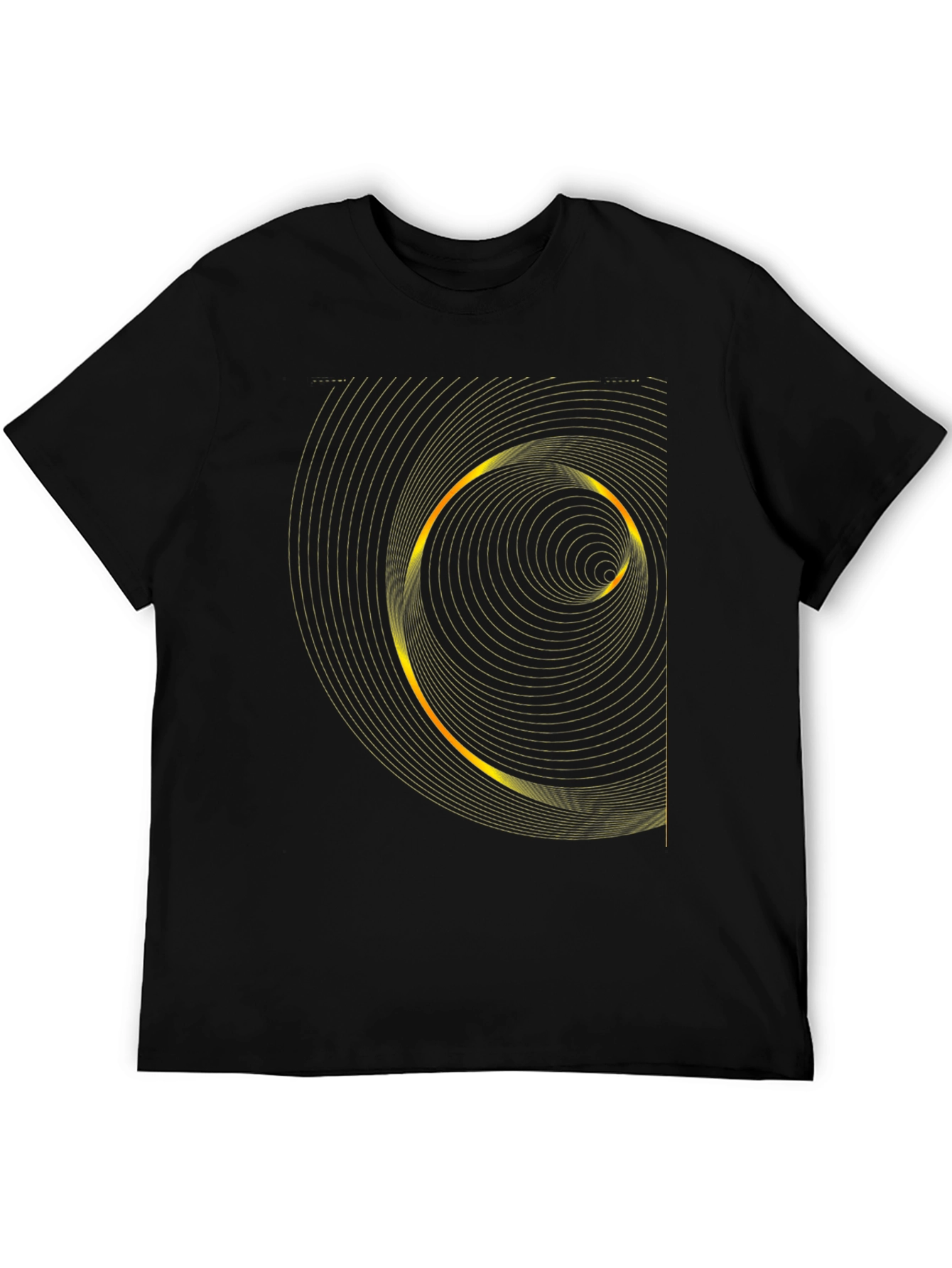 Geometric Spiral Graphic Tee