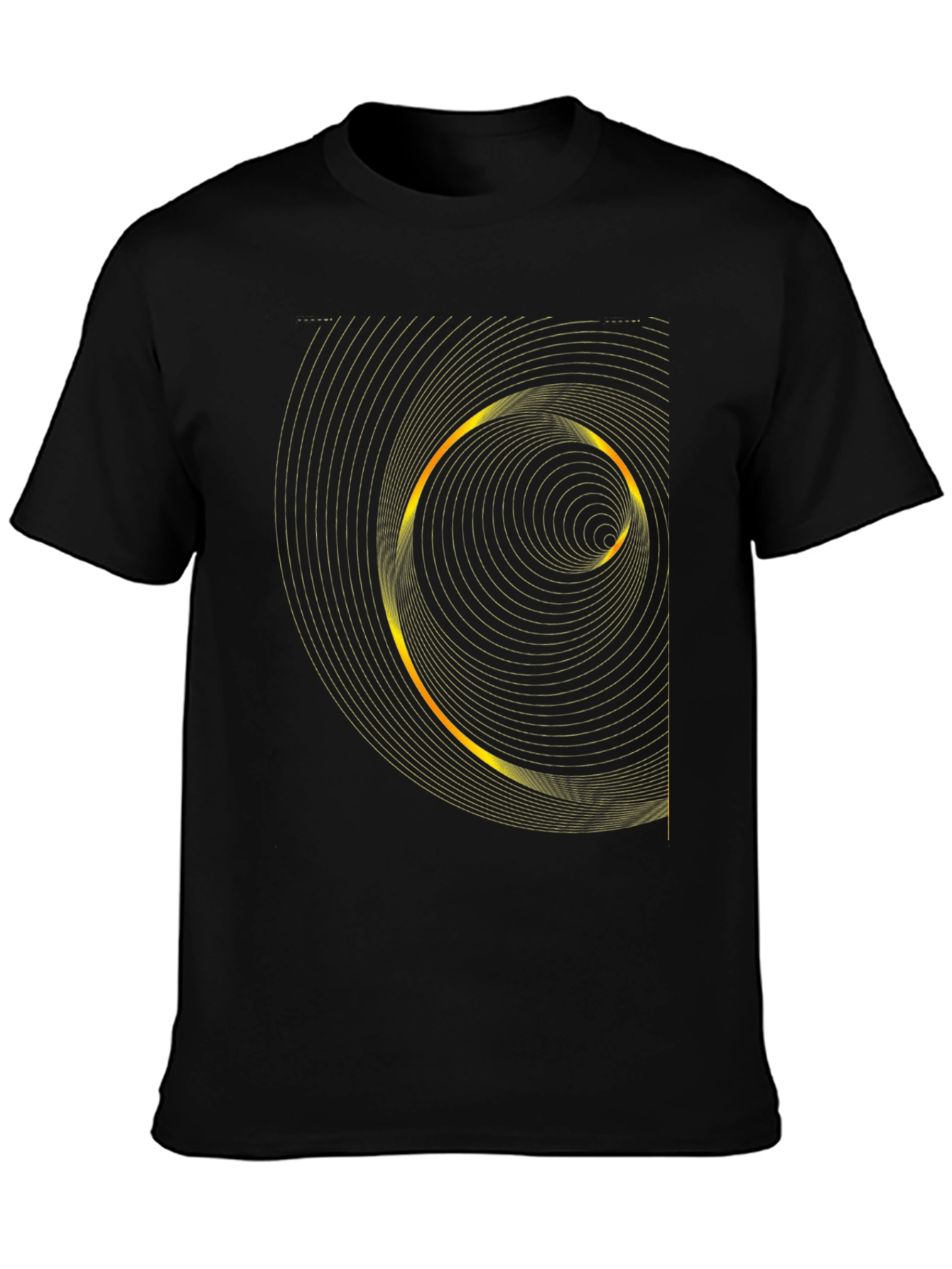 Geometric Spiral Graphic Tee
