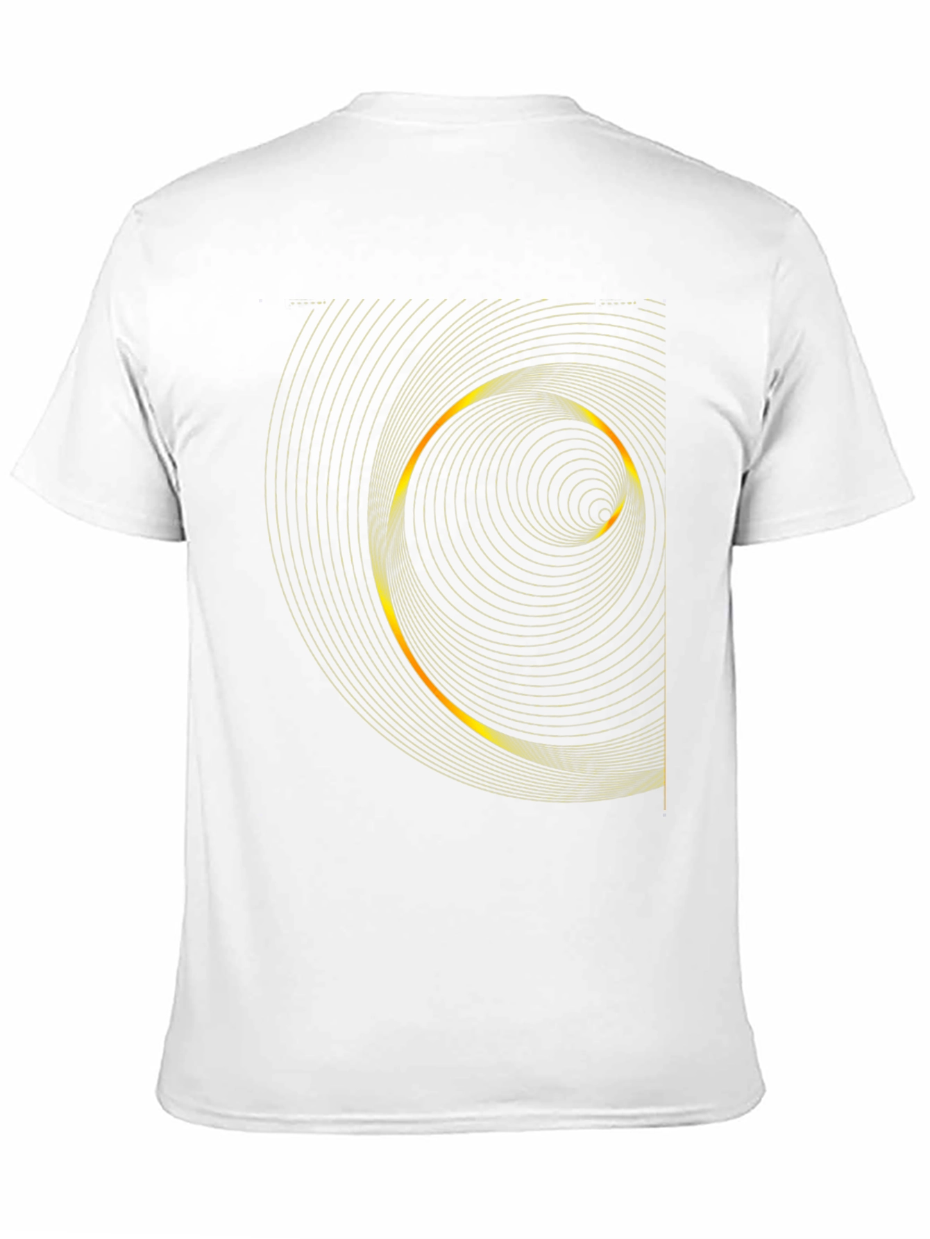 Geometric Spiral Graphic Tee