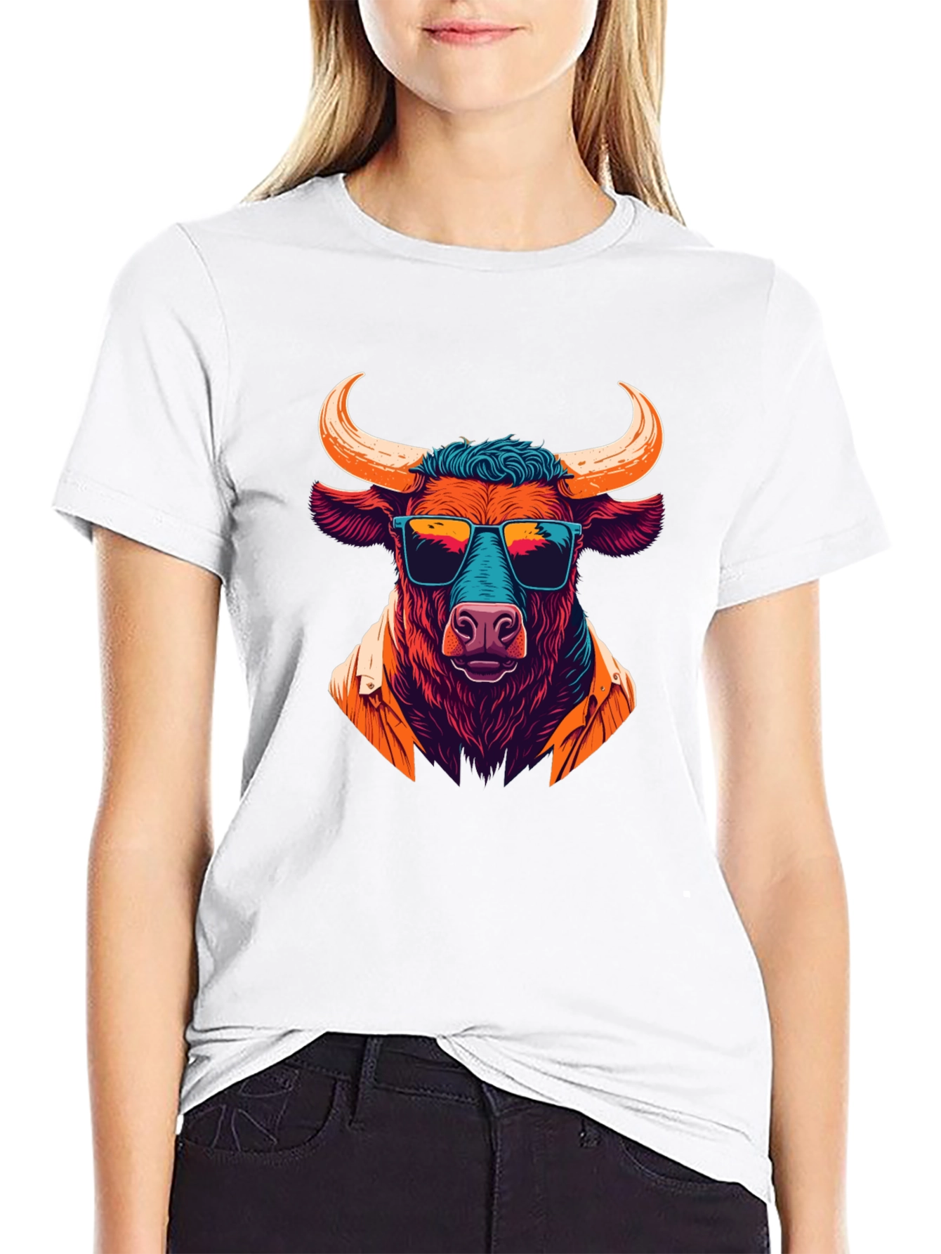 Cool Bull Graphic Tee - Mens Black T-Shirt