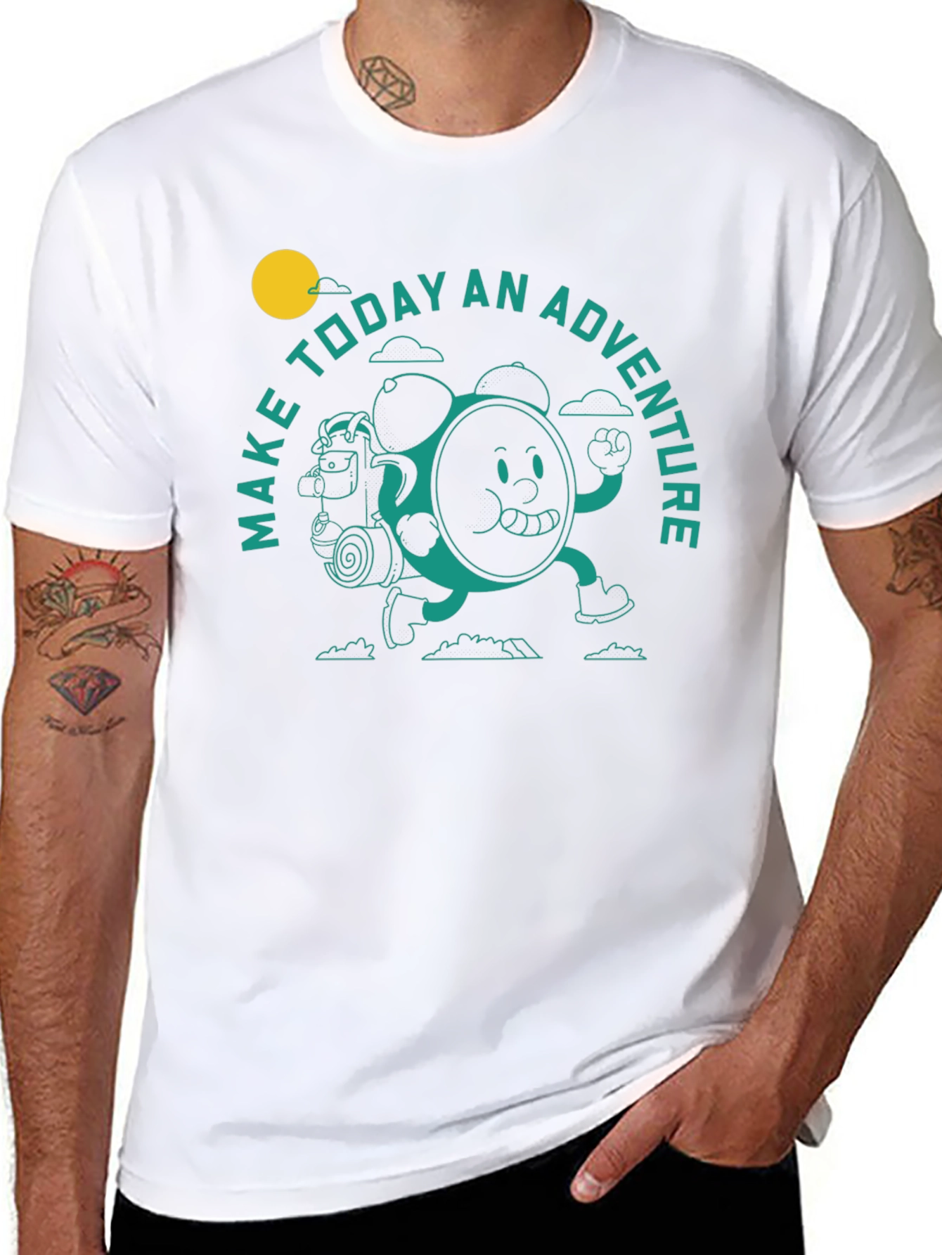 Adventure Time Tee - Make Today an Adventure
