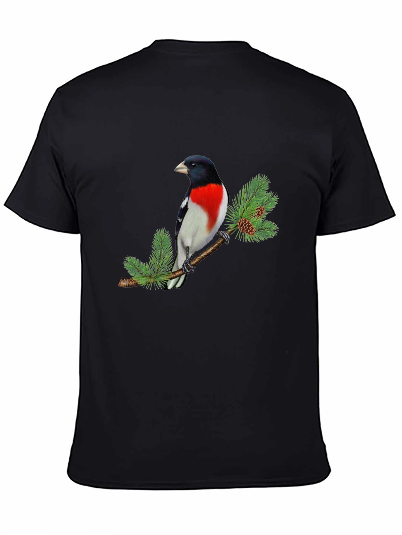 Rose-Breasted Grosbeak Bird Graphic Tee