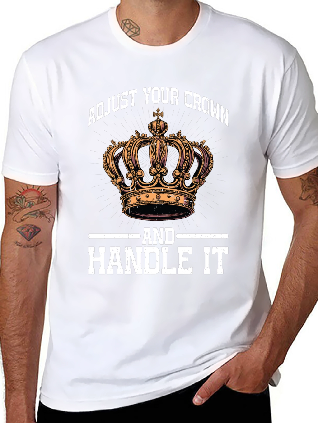 Adjust Your Crown Graphic Tee - Unisex