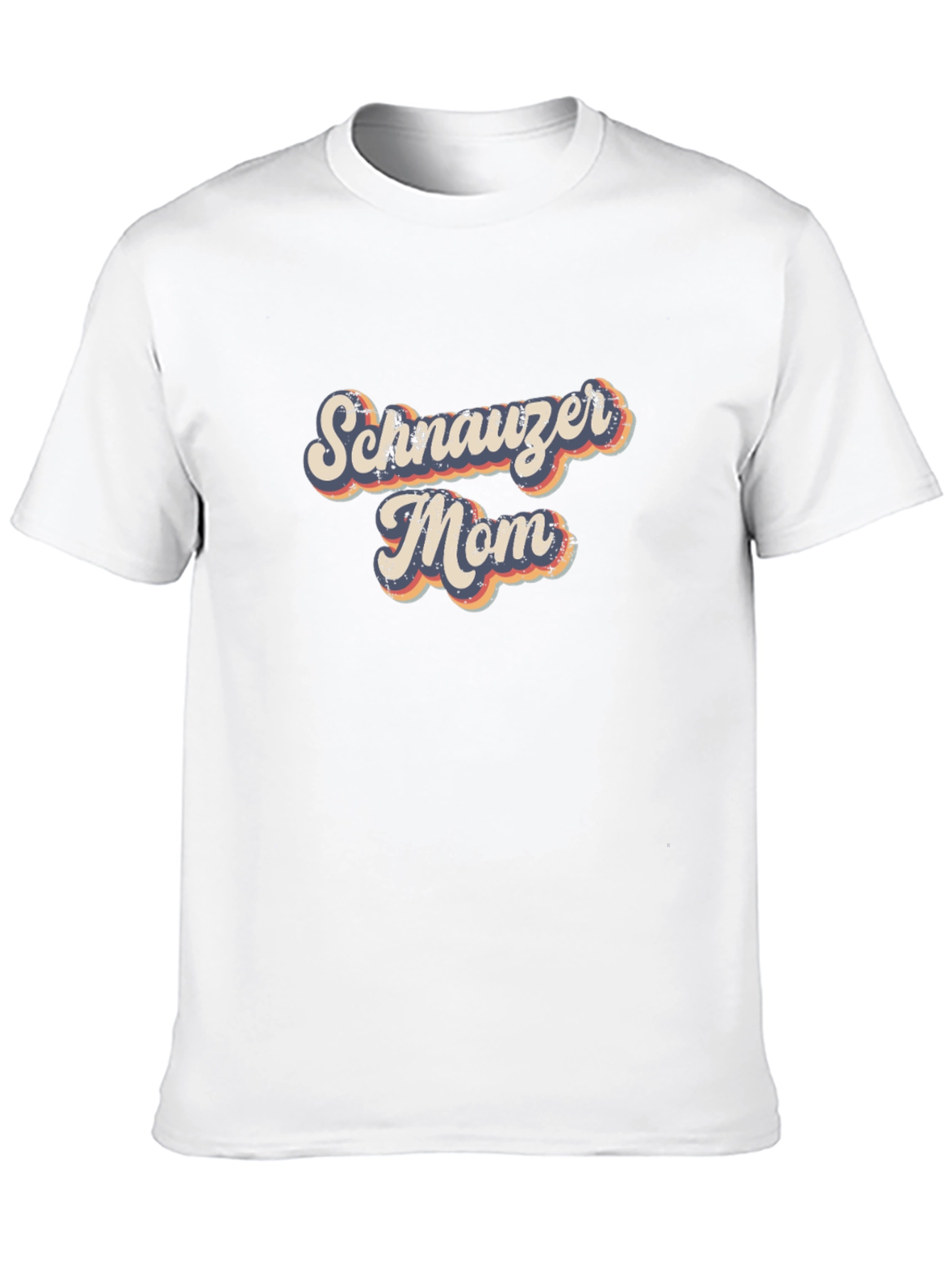 Schnauzer Mom T-Shirt – Retro Dog Lover Gift Tee