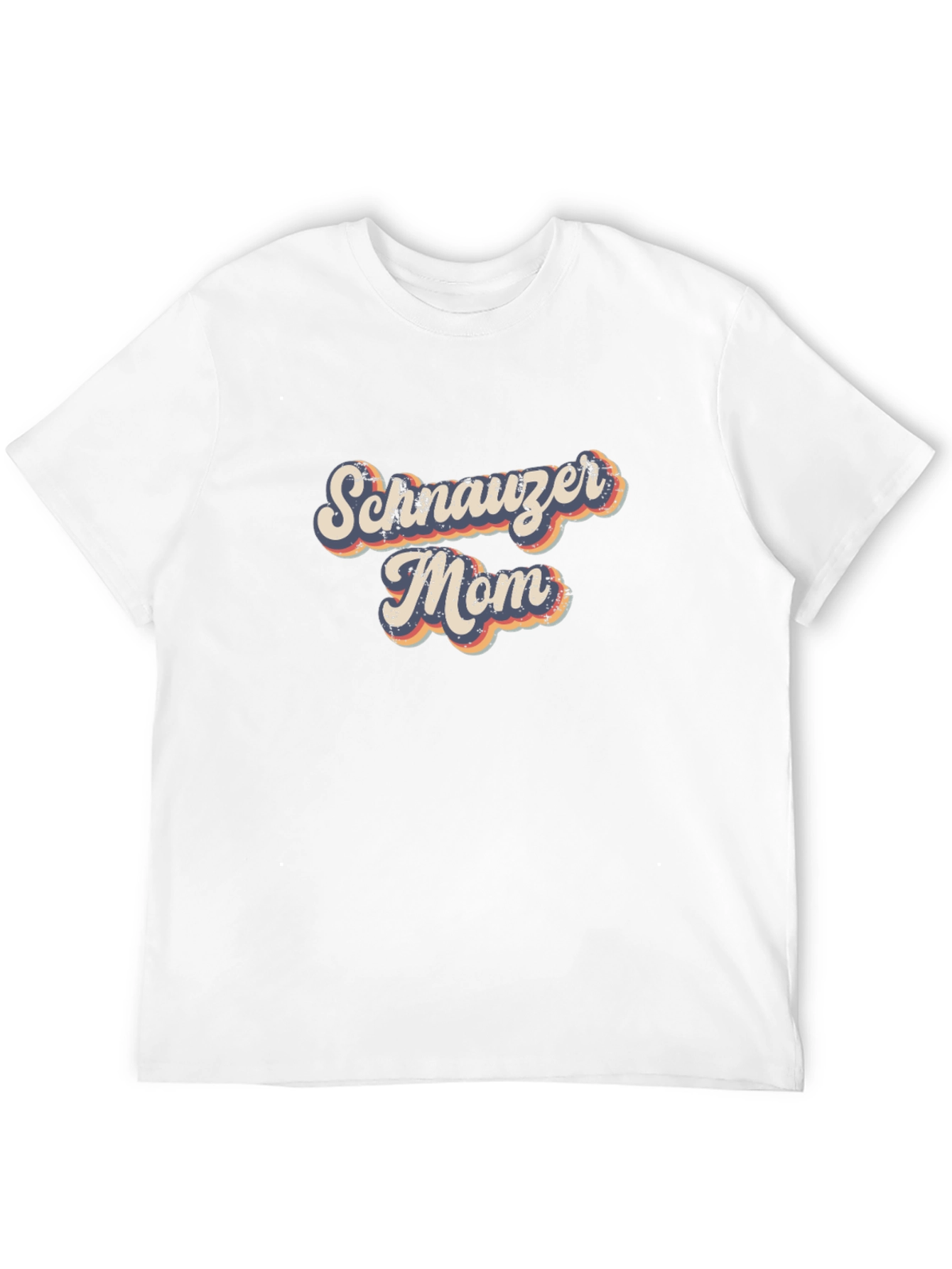 Schnauzer Mom T-Shirt – Retro Dog Lover Gift Tee