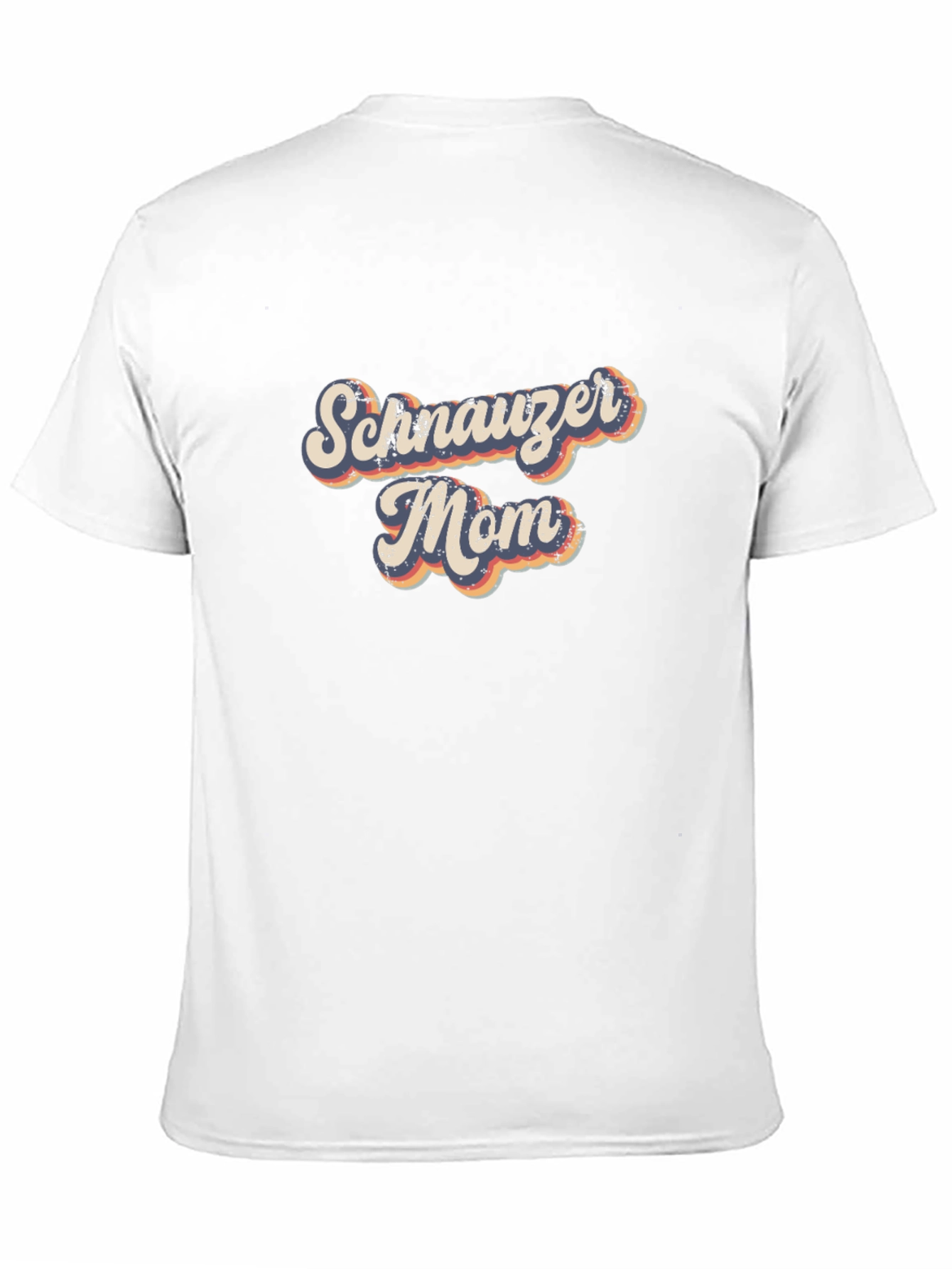 Schnauzer Mom T-Shirt – Retro Dog Lover Gift Tee
