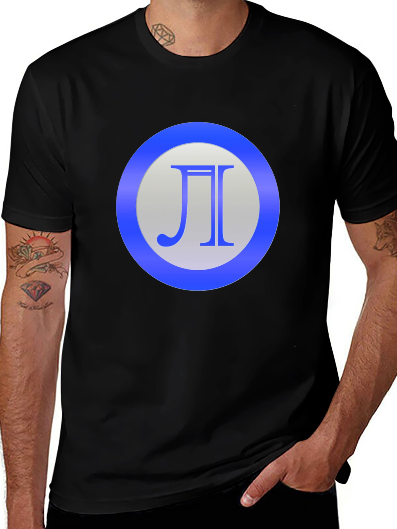 Geometric Circle Tee