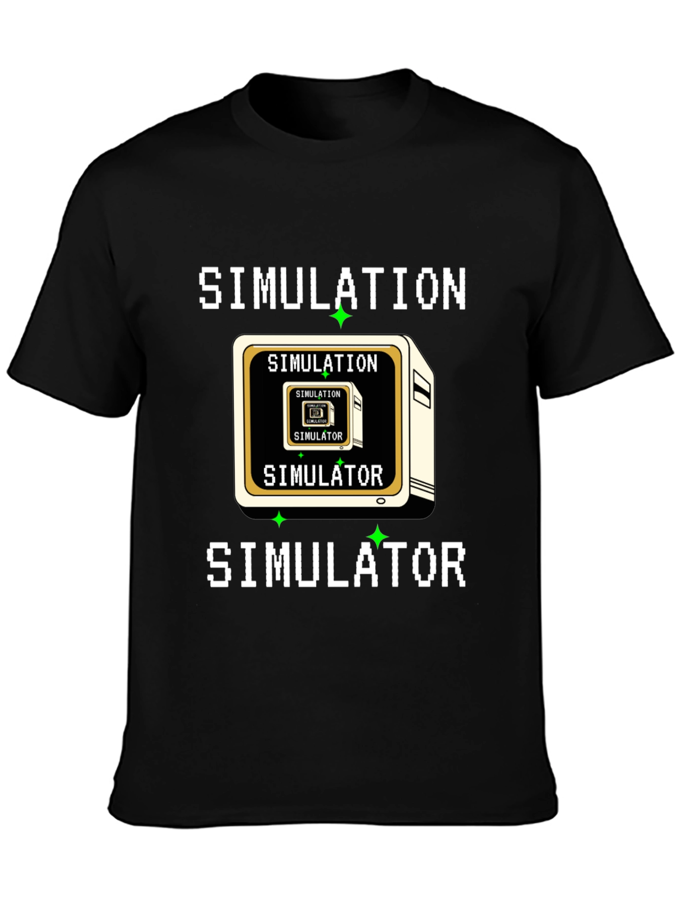 Simulation Simulator Retro Graphic Tee