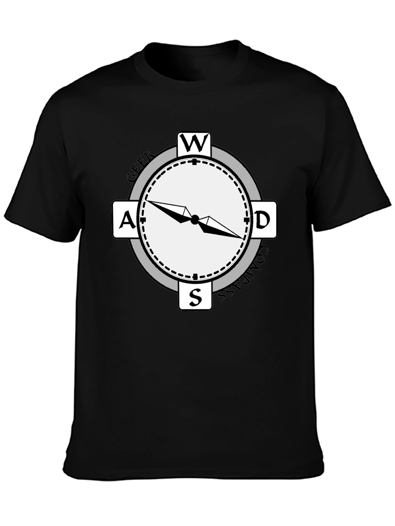 Geek Compass T-Shirt - Stylish Directional Apparel