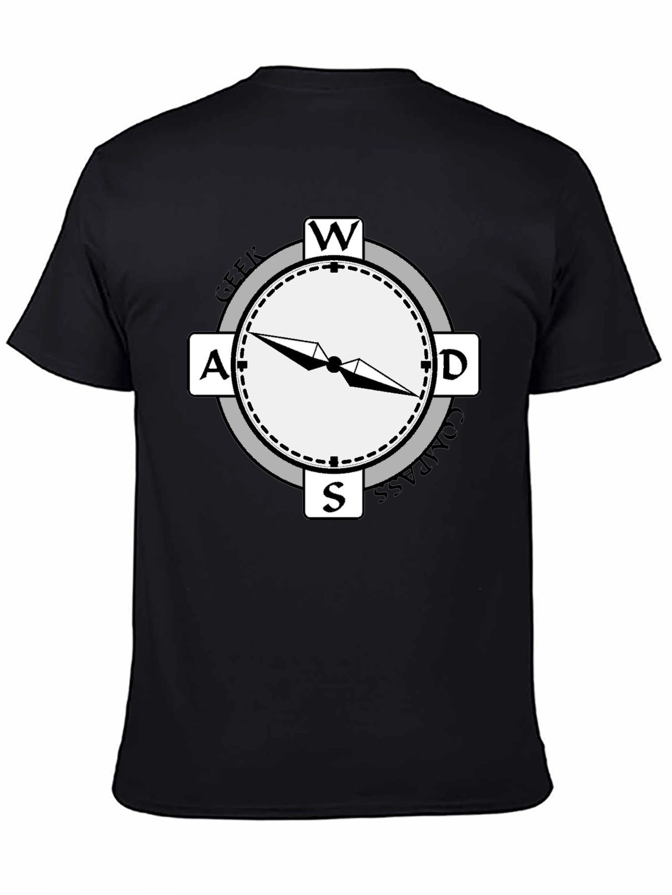 Geek Compass T-Shirt - Stylish Directional Apparel