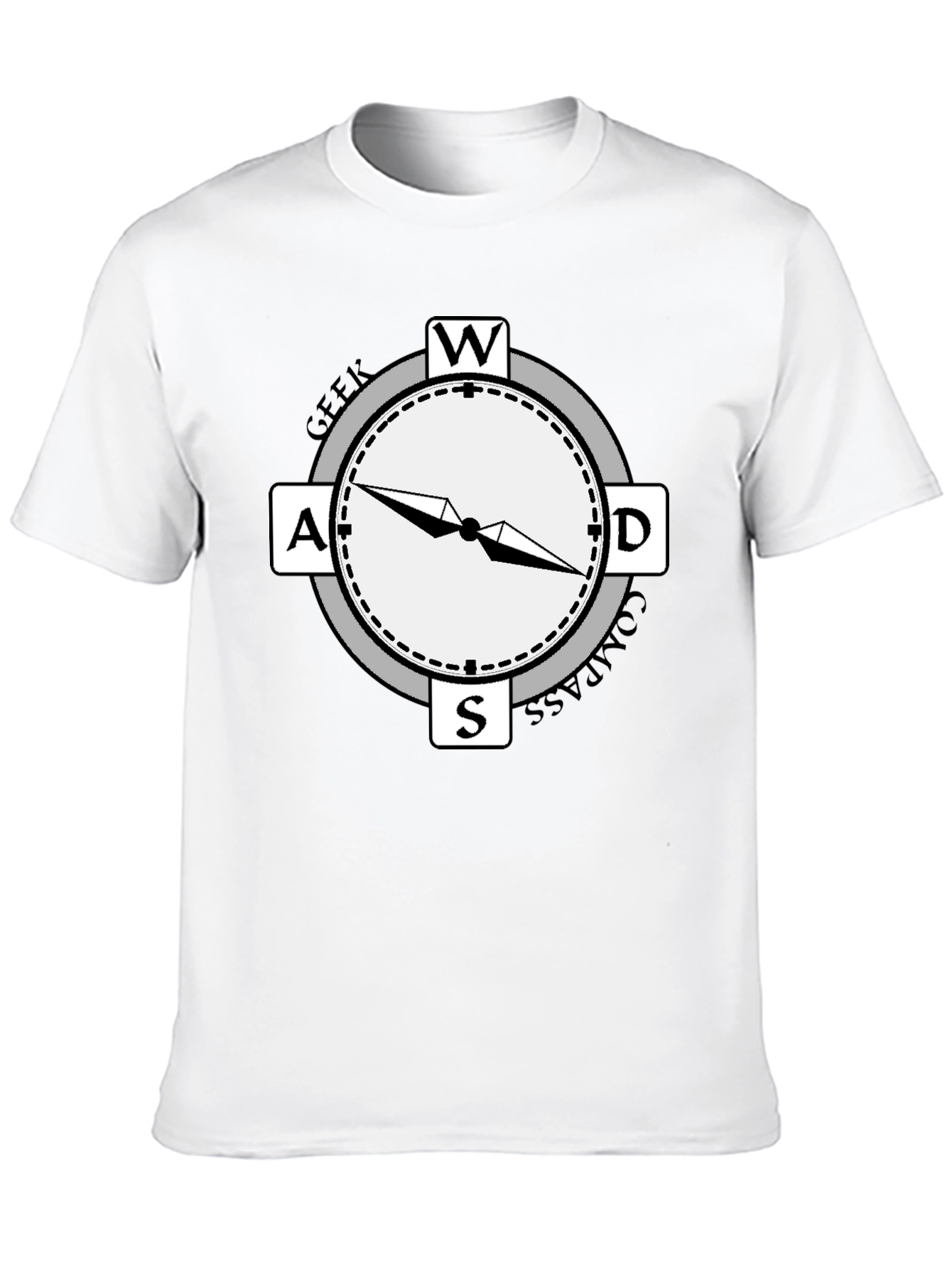 Geek Compass T-Shirt - Stylish Directional Apparel