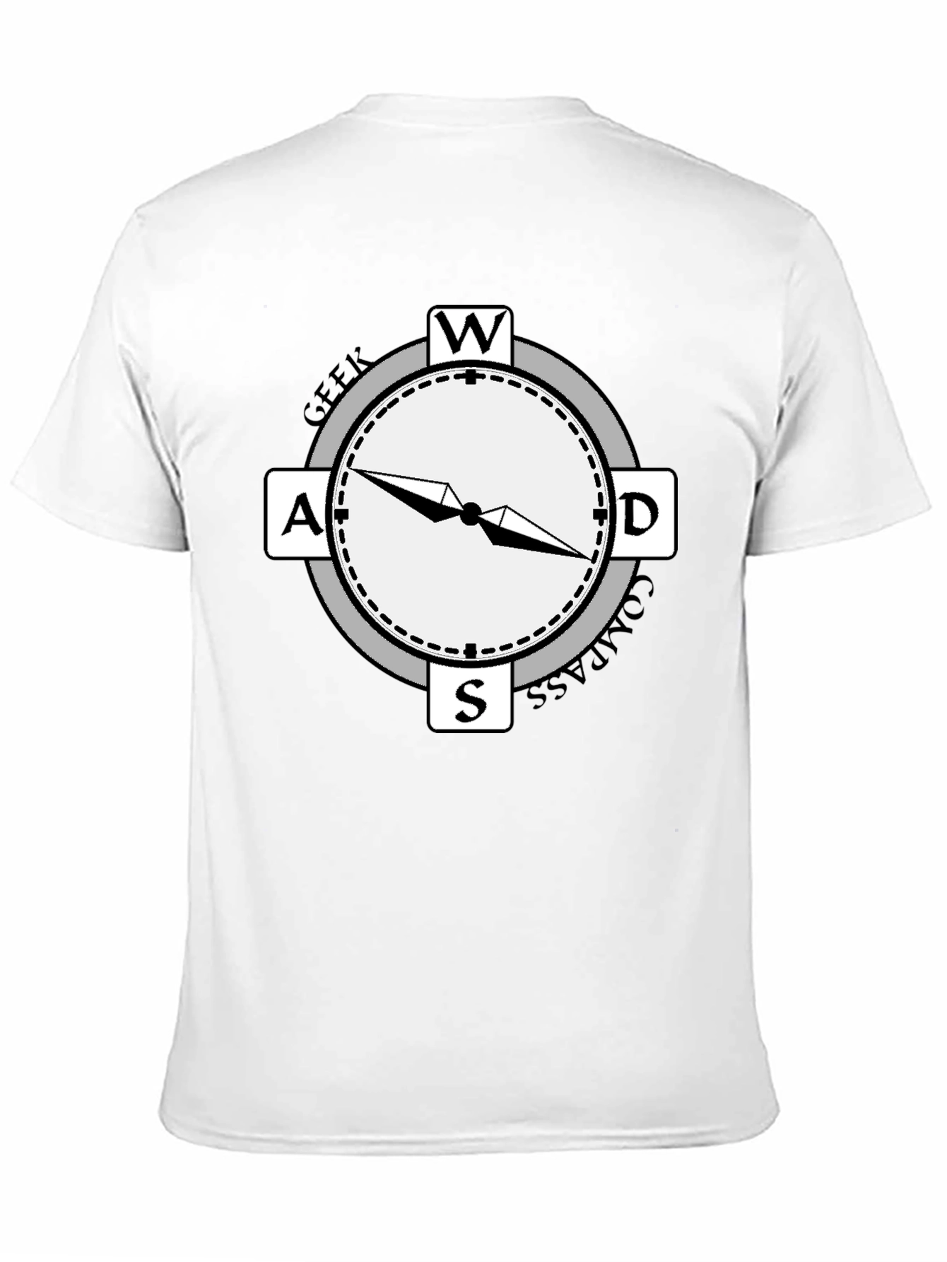 Geek Compass T-Shirt - Stylish Directional Apparel