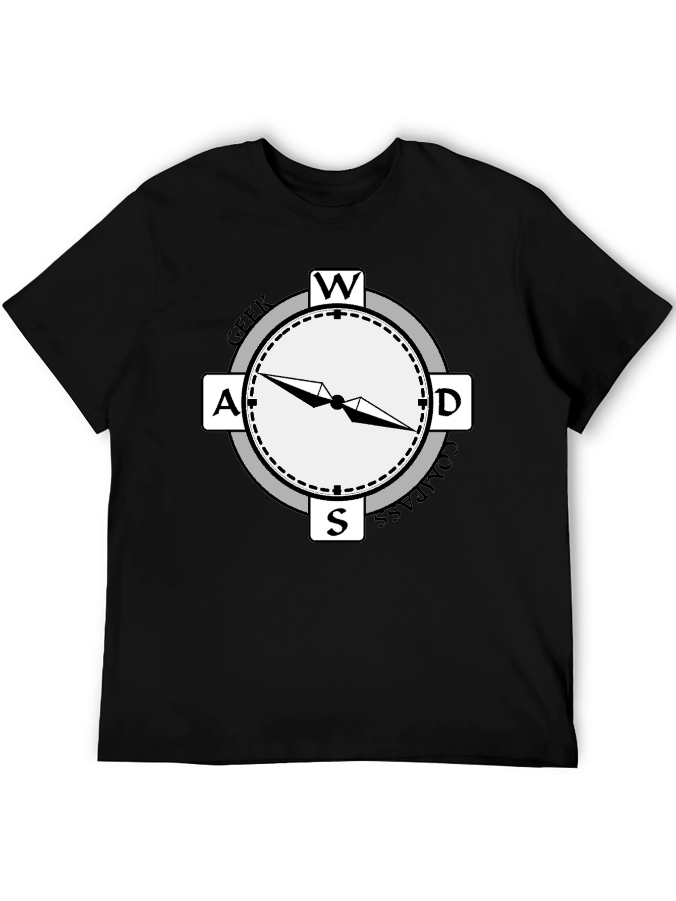 Geek Compass T-Shirt - Stylish Directional Apparel