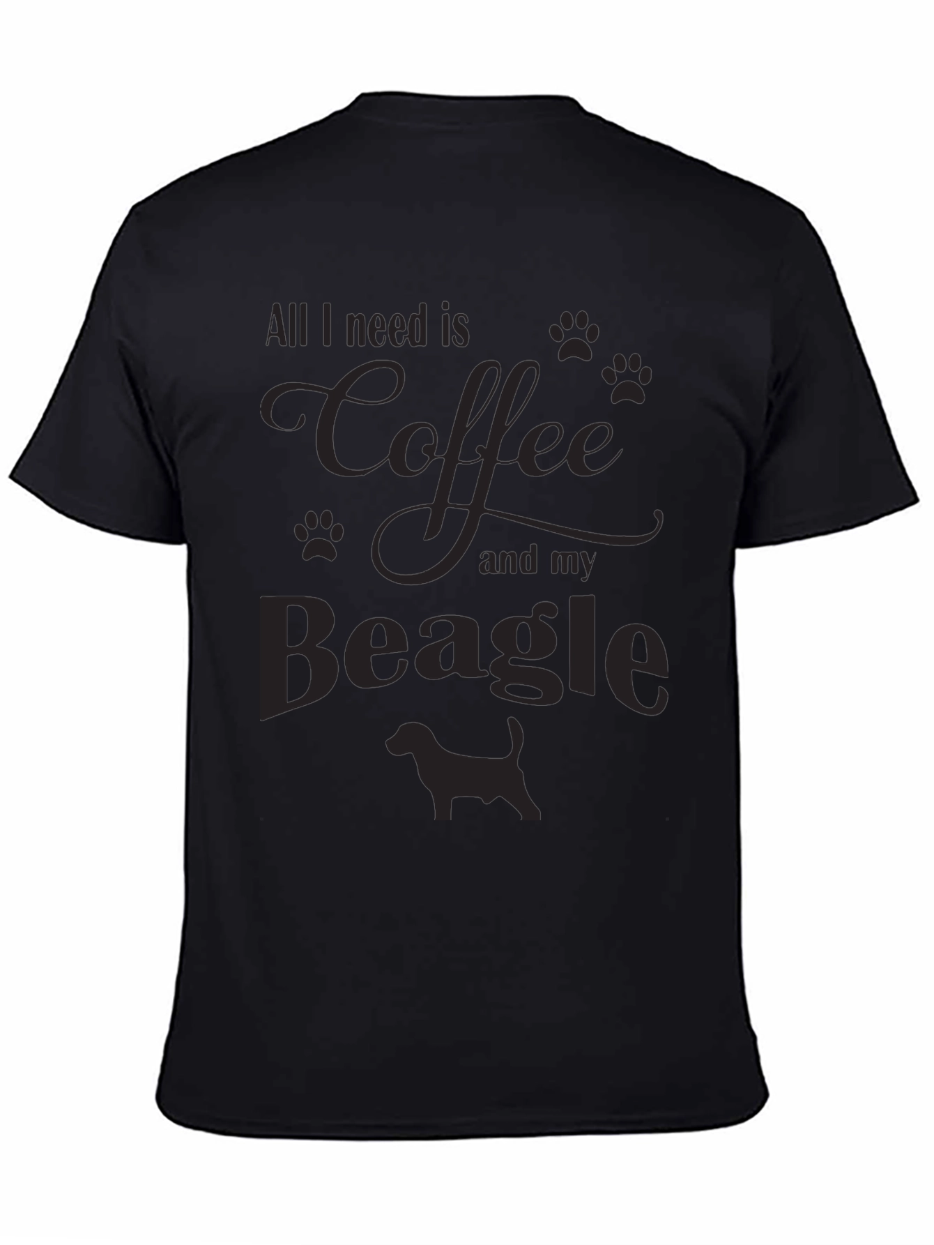 All I Need Is Coffee And My Beagle T-Shirt – Funny Dog Lover Gift Tee
