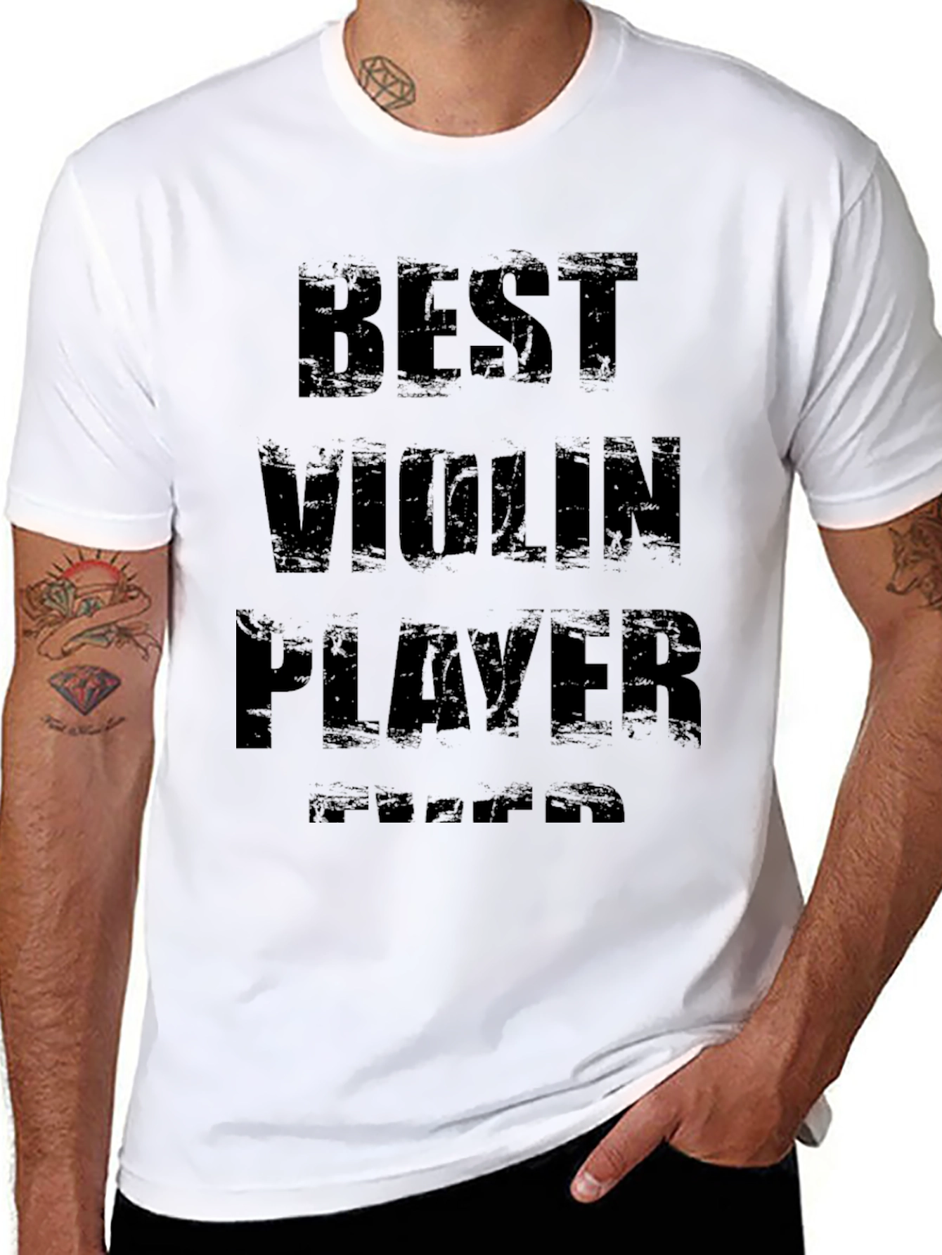 Best Violin Player Ever Black T-Shirt