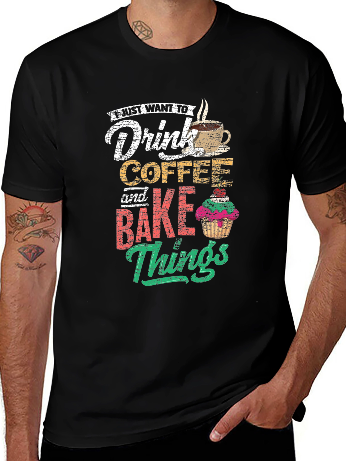 Coffee & Baking T-Shirt: Drink Coffee and Bake Things
