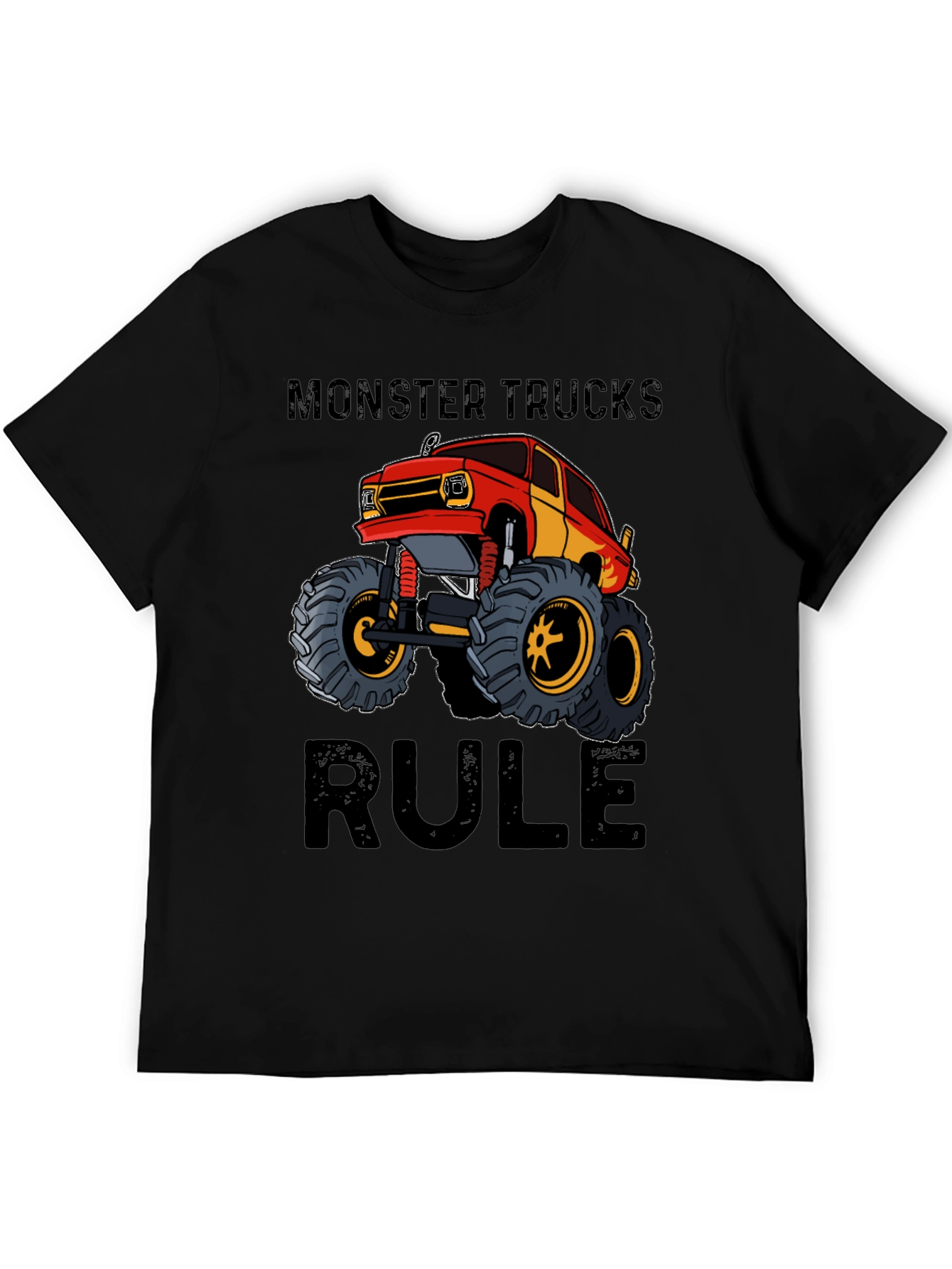 Monster Trucks Rule Graphic Tee