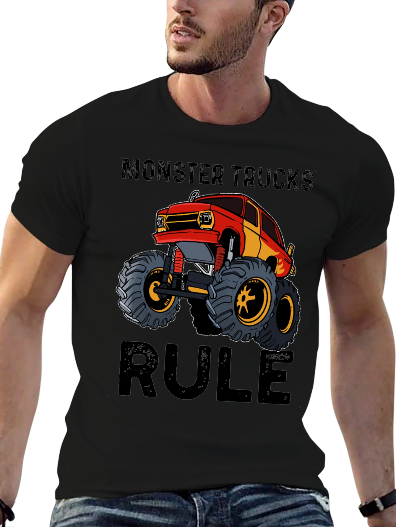 Monster Trucks Rule Graphic Tee