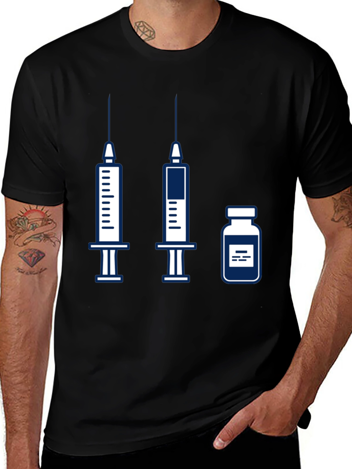 Vaccine T-Shirt: Health & Science Tee