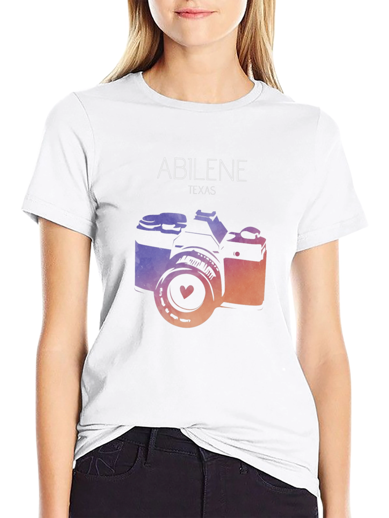 Abilene Texas Camera Graphic Tee