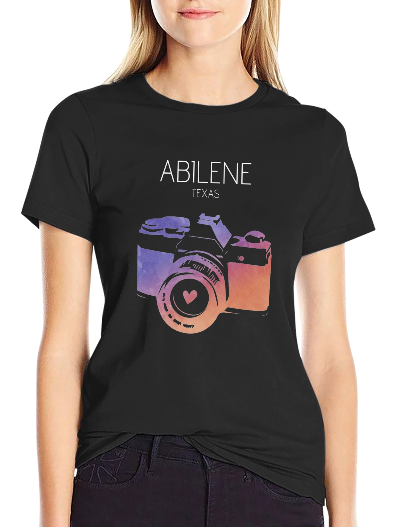 Abilene Texas Camera Graphic Tee
