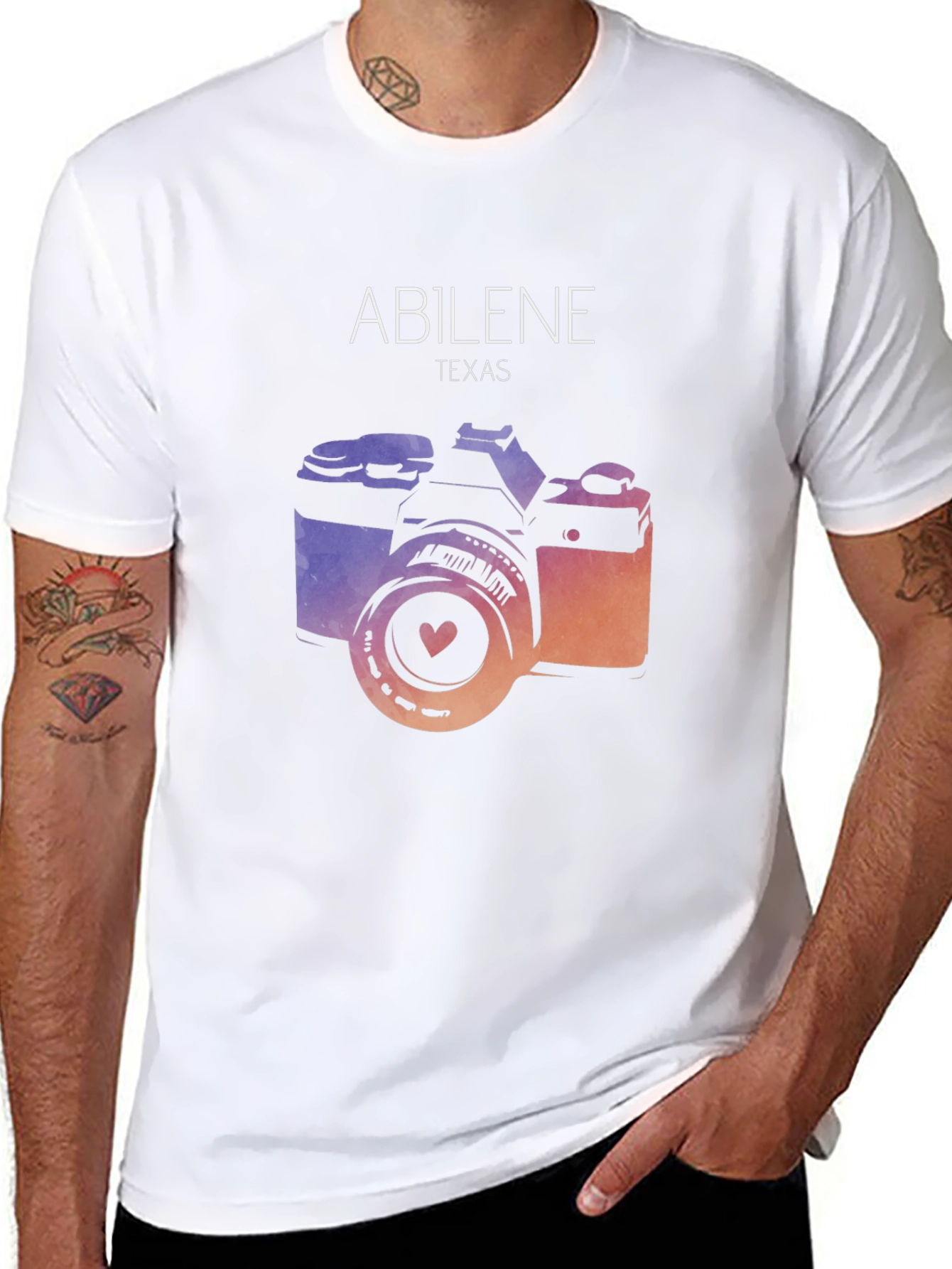 Abilene Texas Camera Graphic Tee