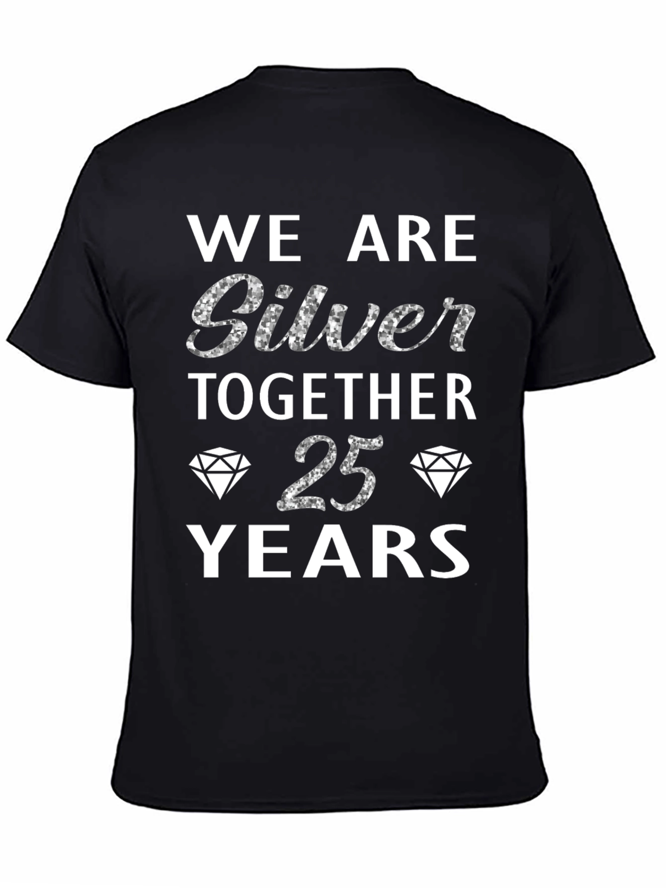 25th Anniversary Silver Together Graphic Tee