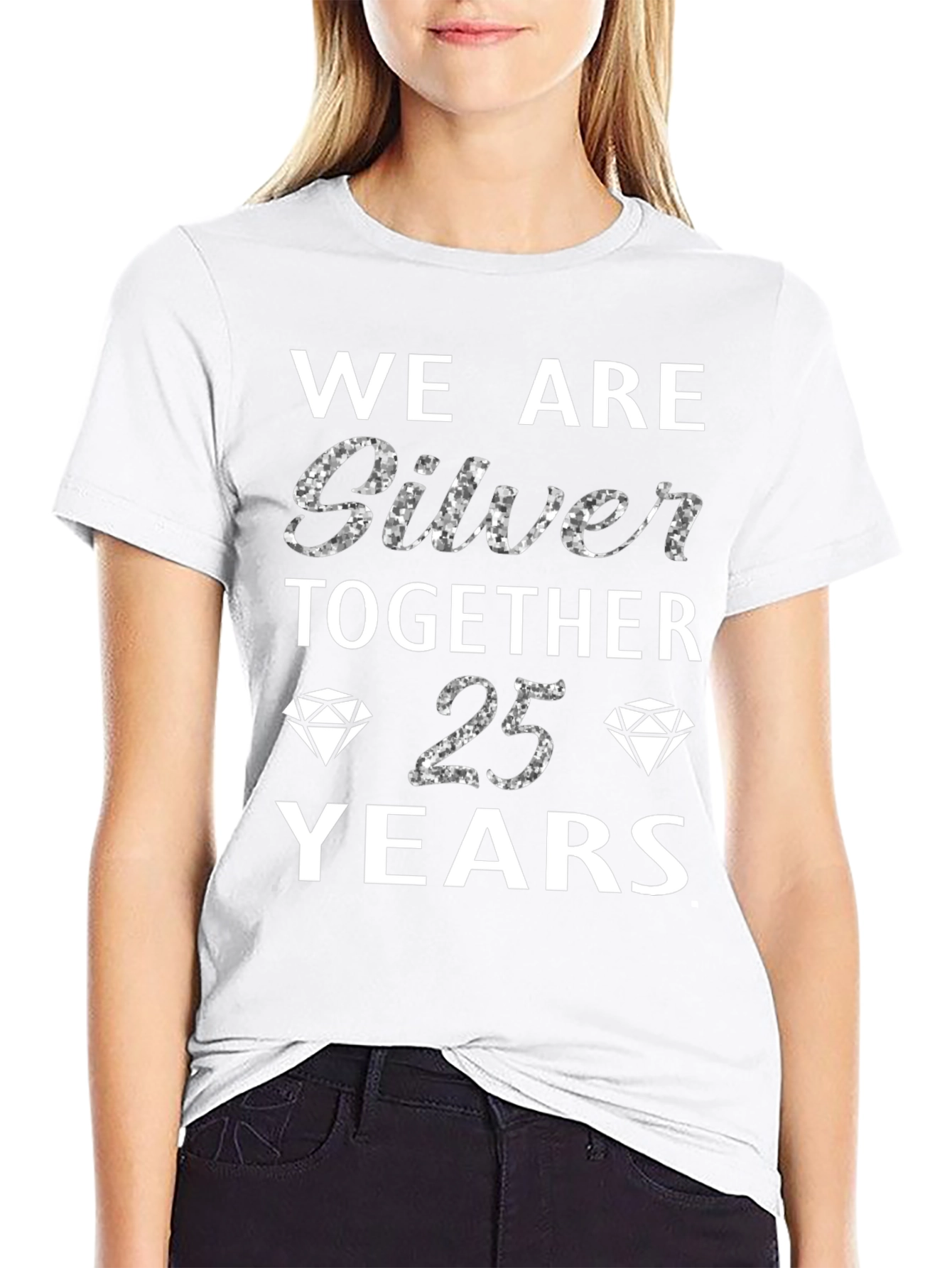 25th Anniversary Silver Together Graphic Tee