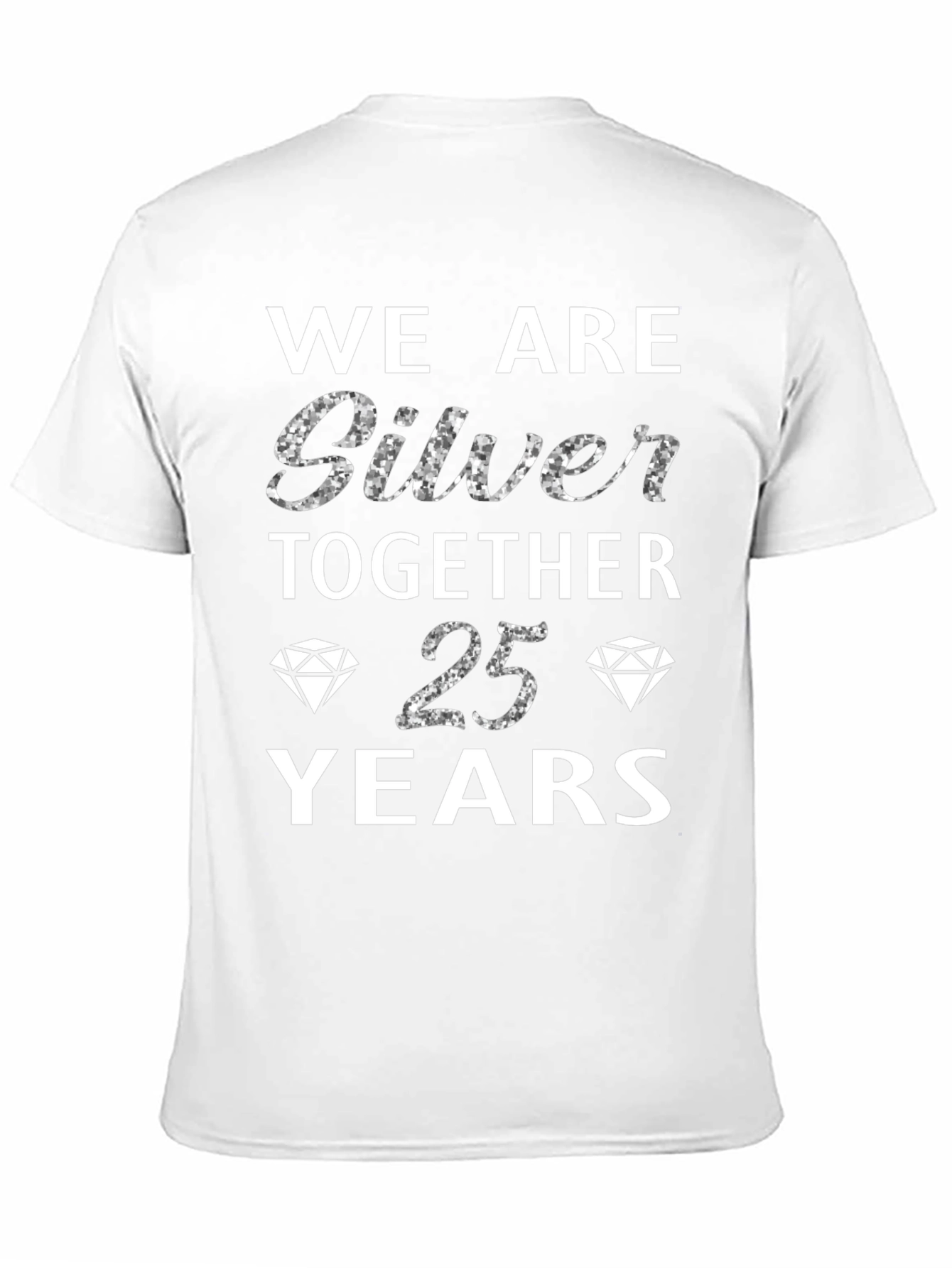 25th Anniversary Silver Together Graphic Tee