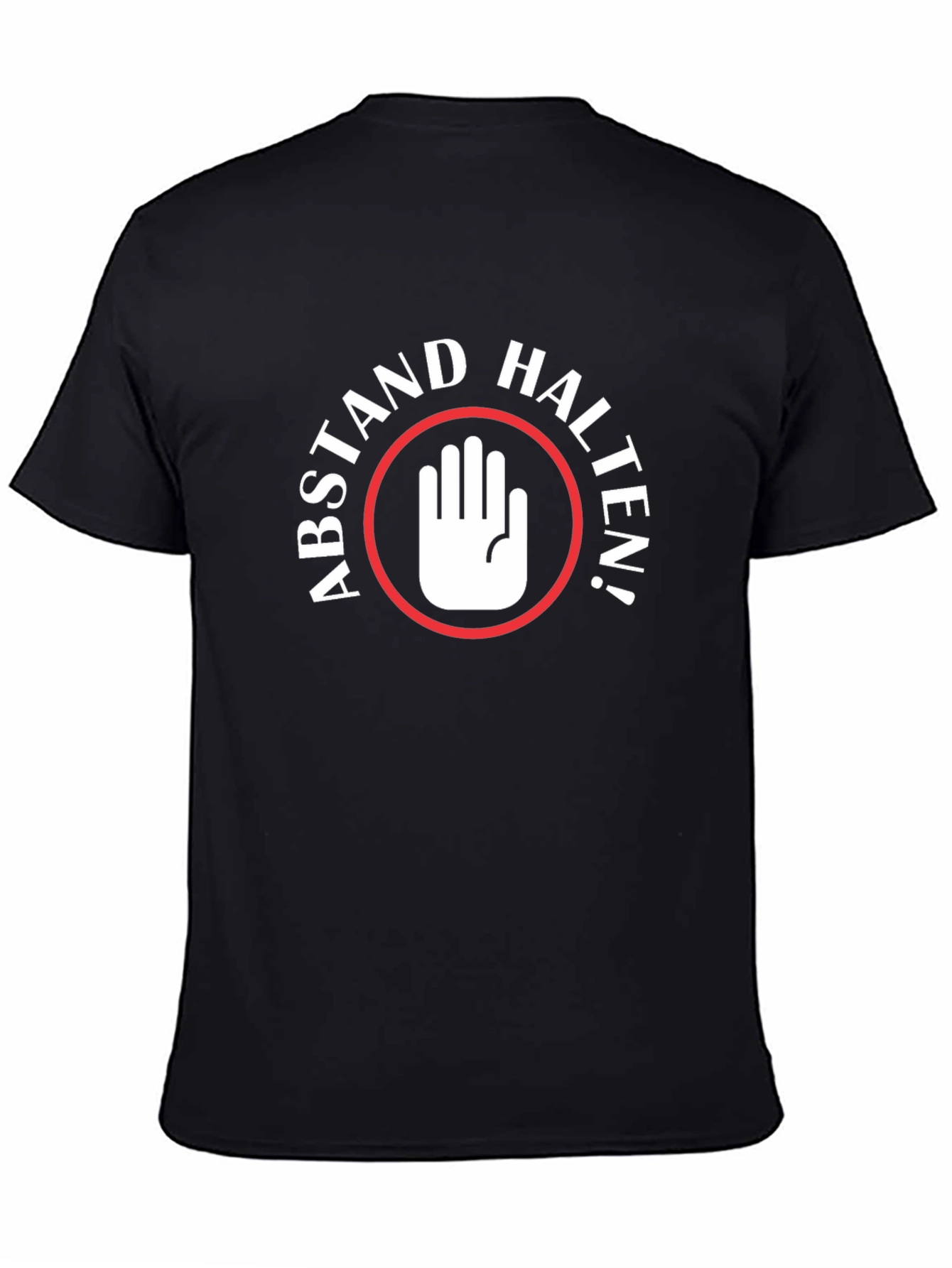 Abstand Halten Graphic Tee - Social Distance Shirt