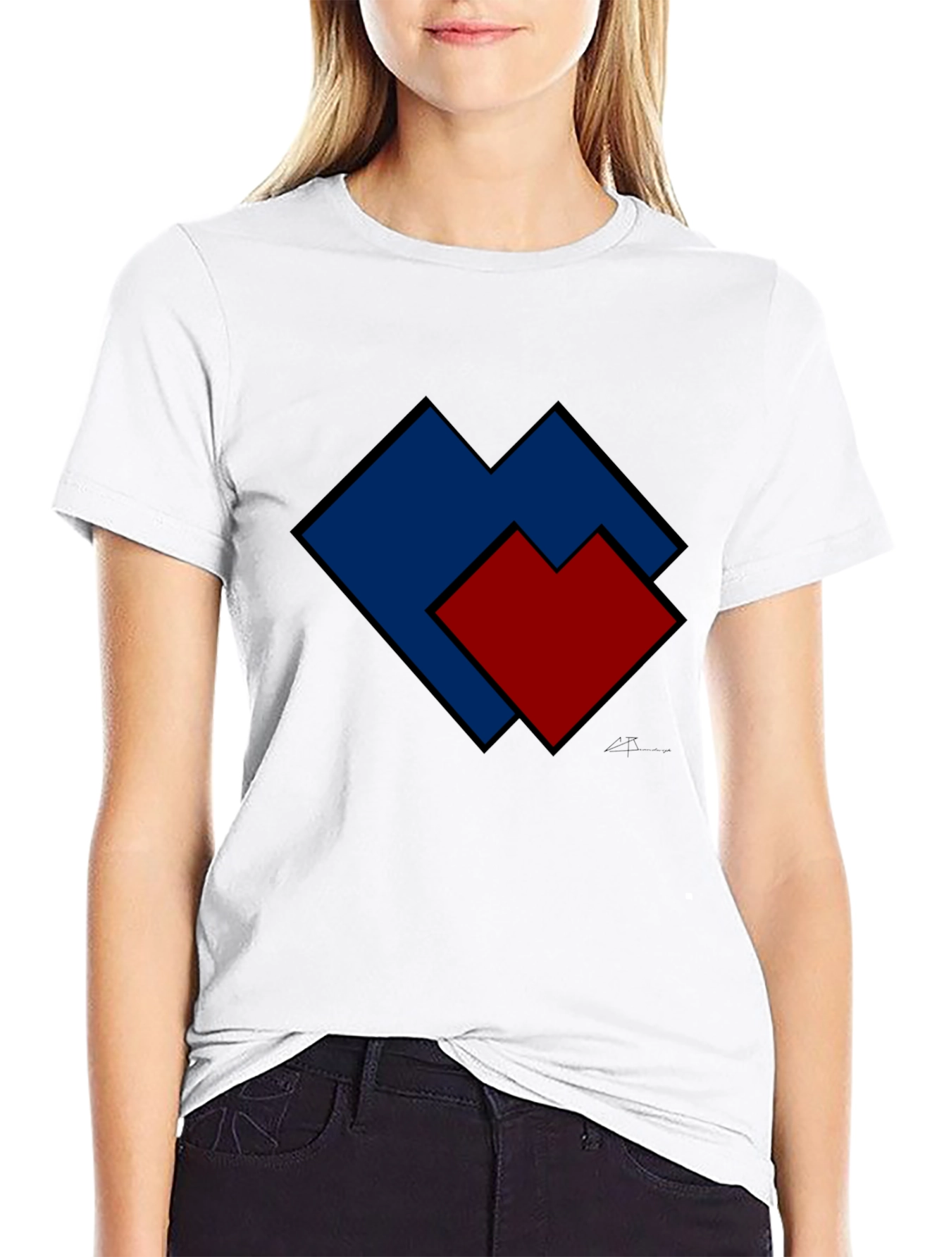 Abstract Geometric T-Shirt