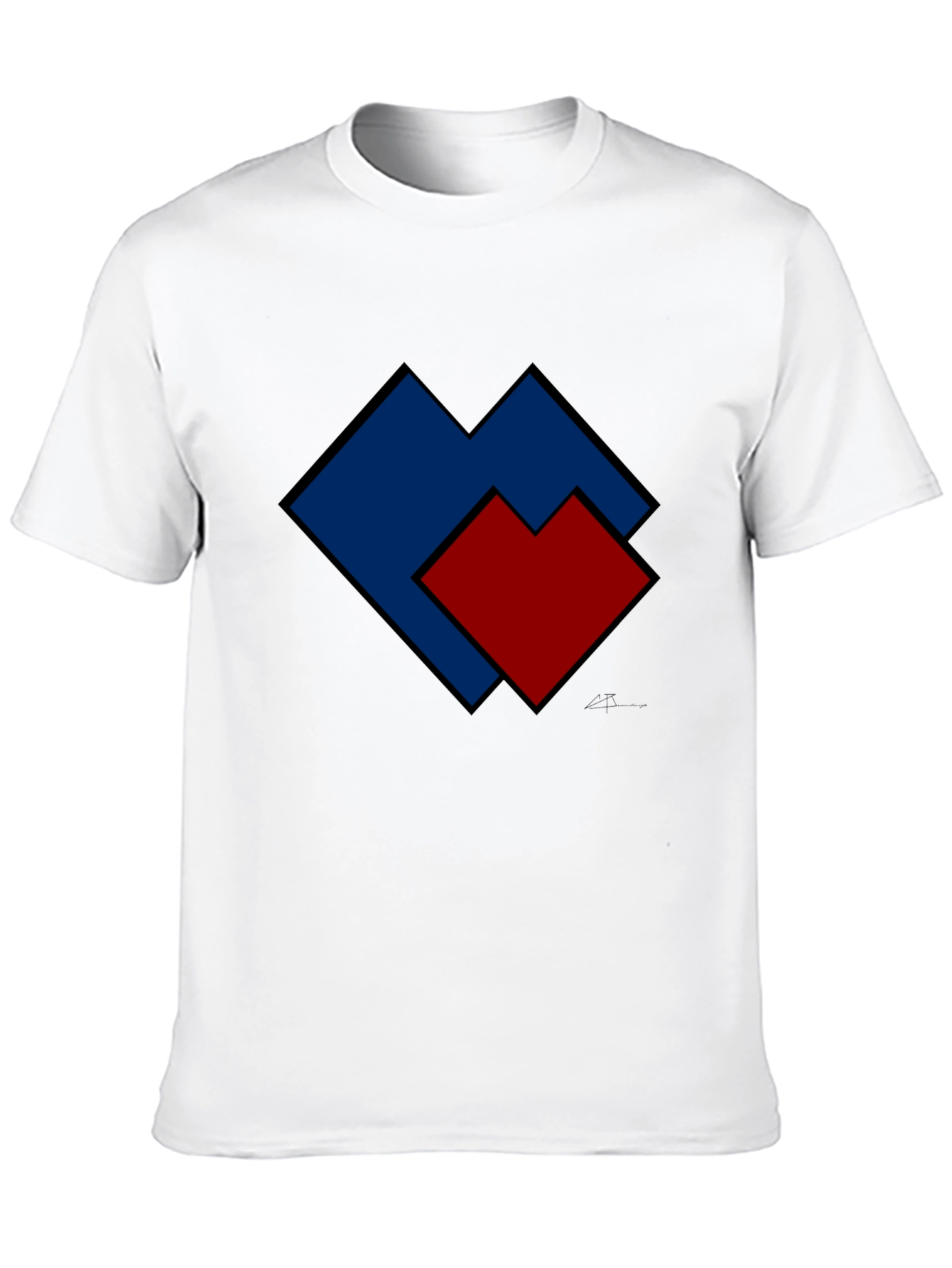 Abstract Geometric T-Shirt