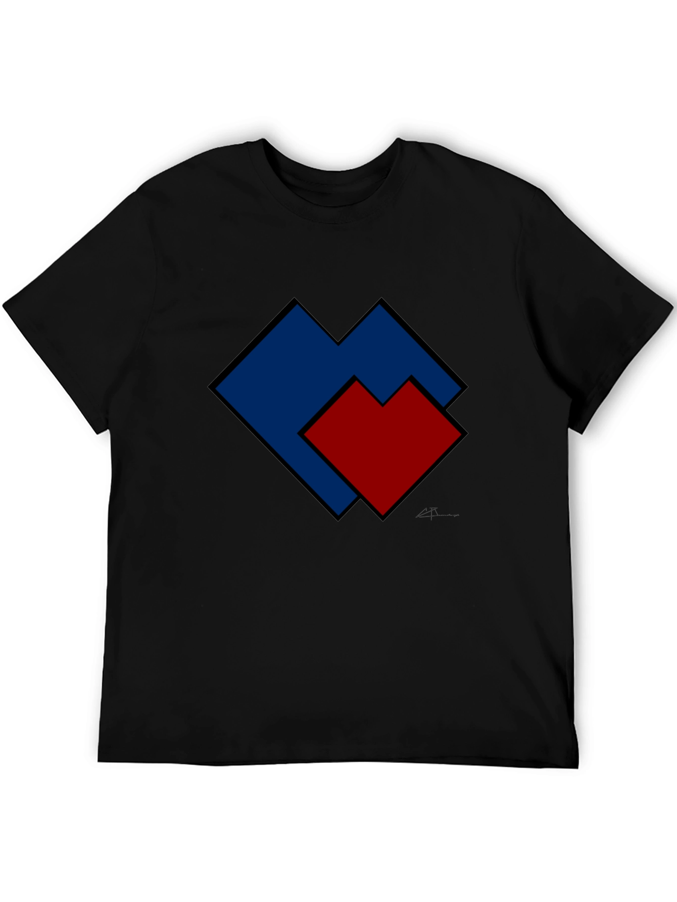 Abstract Geometric T-Shirt